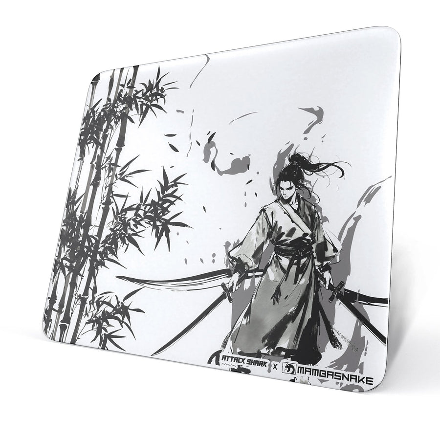 Editorial product view introducing how a mousepad surface can change tracking and glide feel