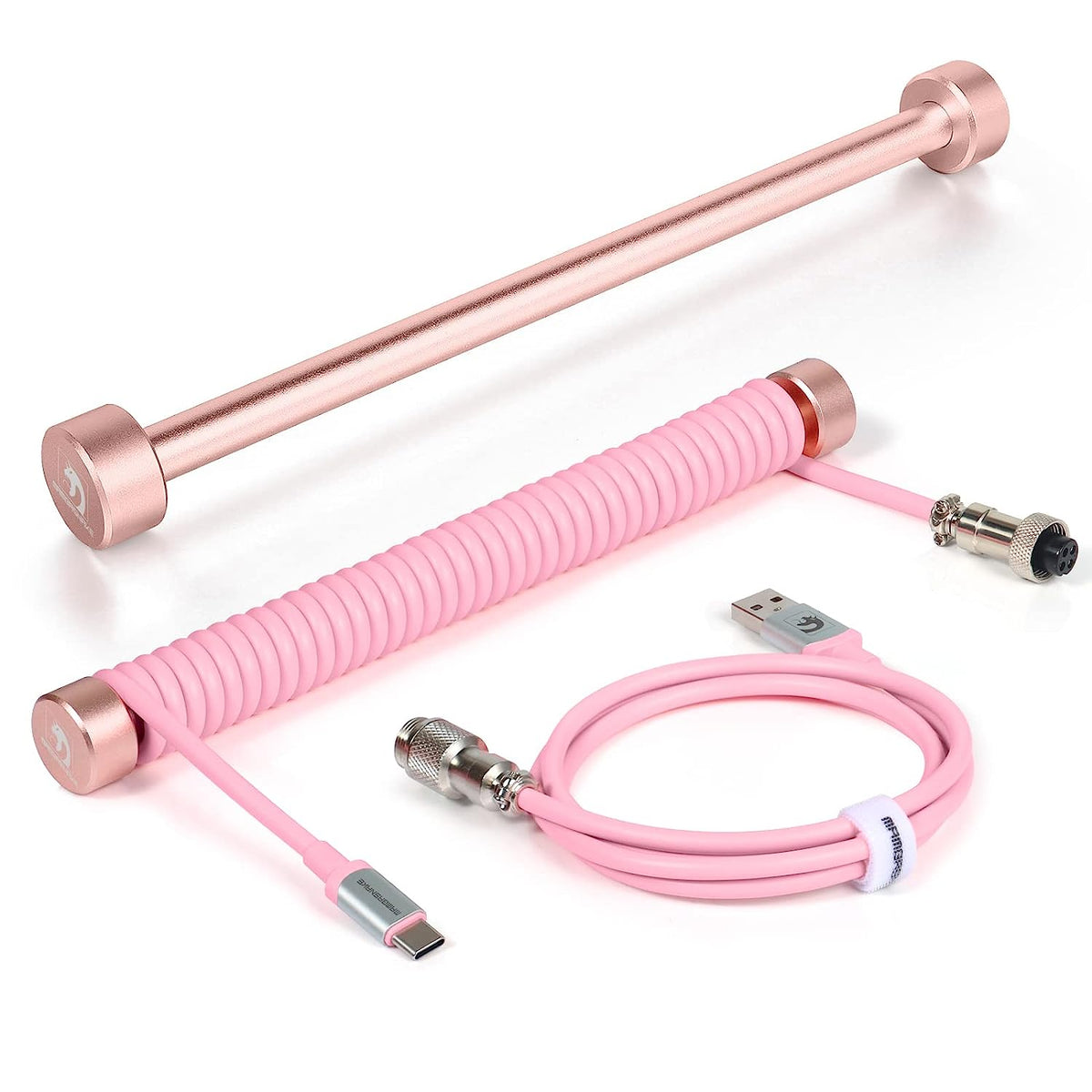 Bobine personnalisée ATTACK SHARK RC01 pour câble USB C en spirale