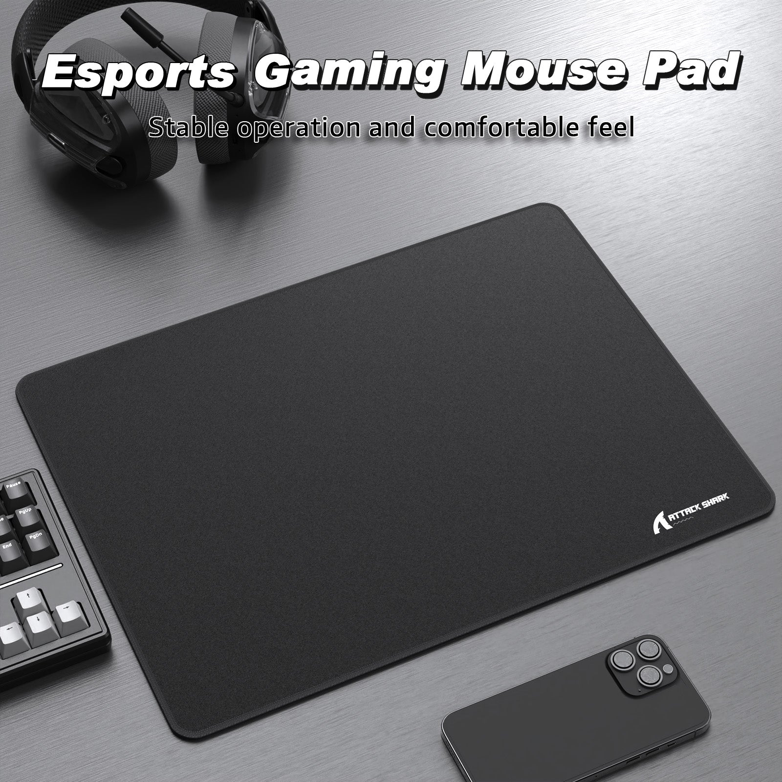 Tapis de Souris Gaming eSport ATTACK SHARK CM02SE (410x310x4 MM)