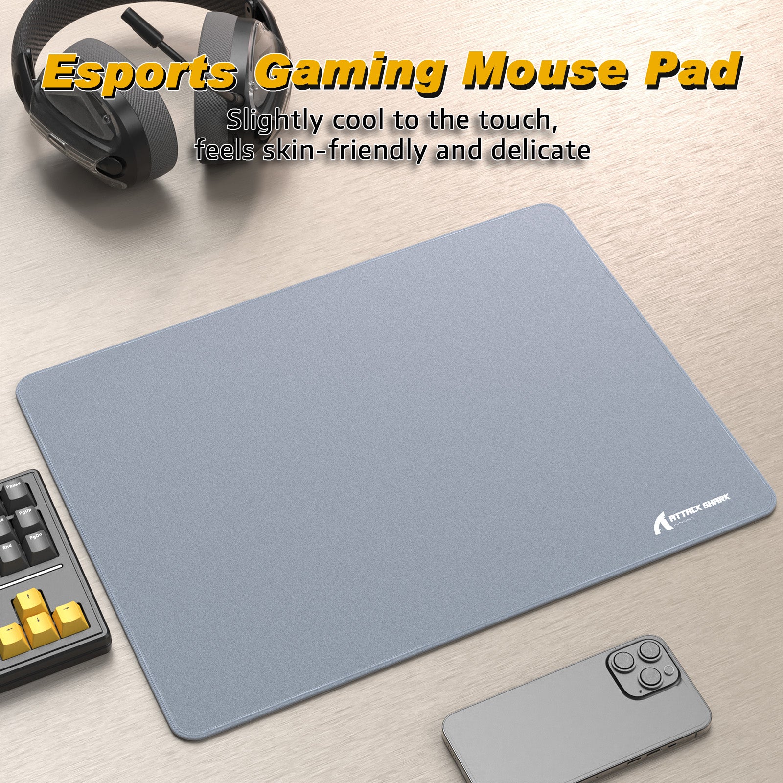 Tapis de Souris Gaming eSport ATTACK SHARK CM02SE (410x310x4 MM)