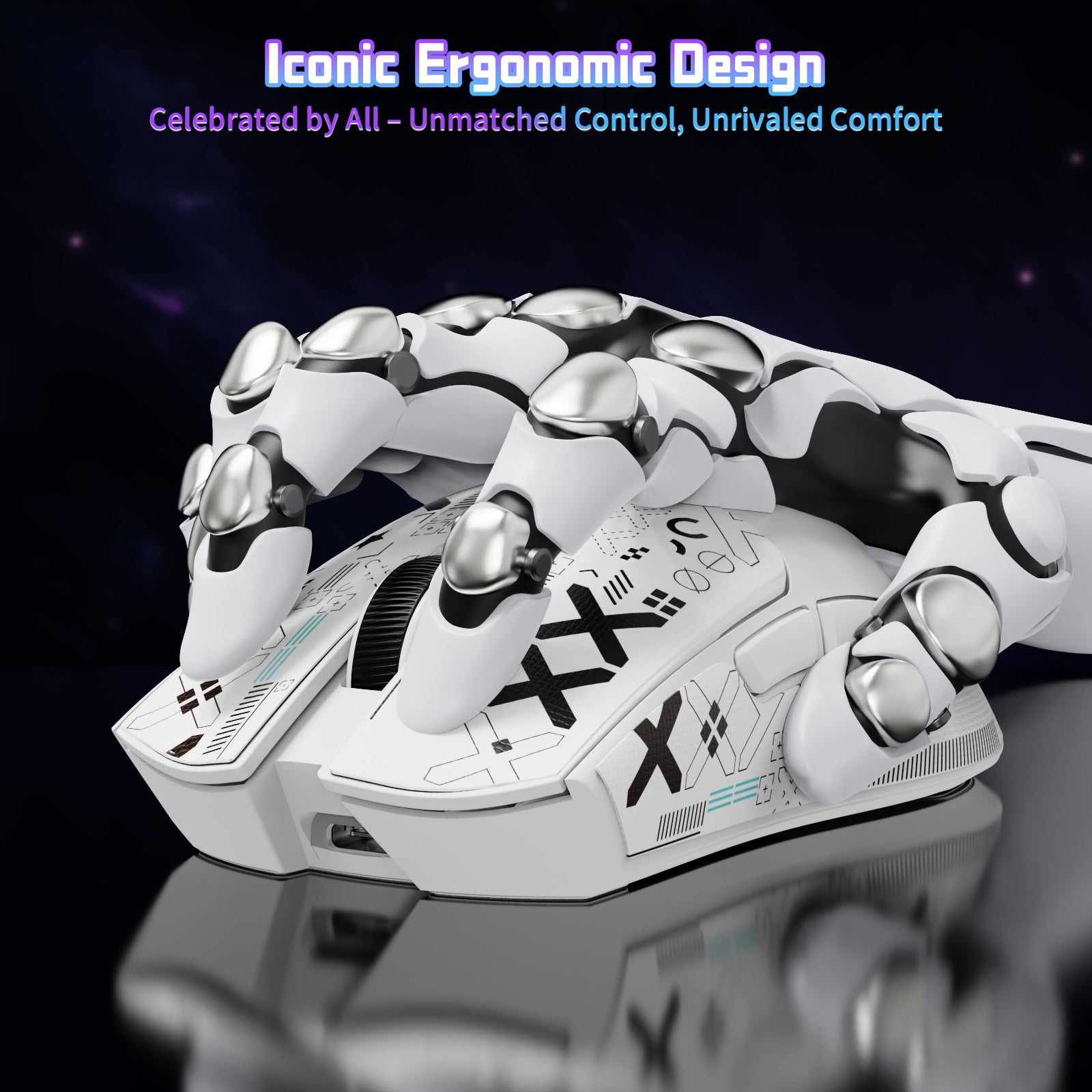 ATTACK SHARK X11SE gaming mouse with iconic ergonomic design, showcasing unmatched control.