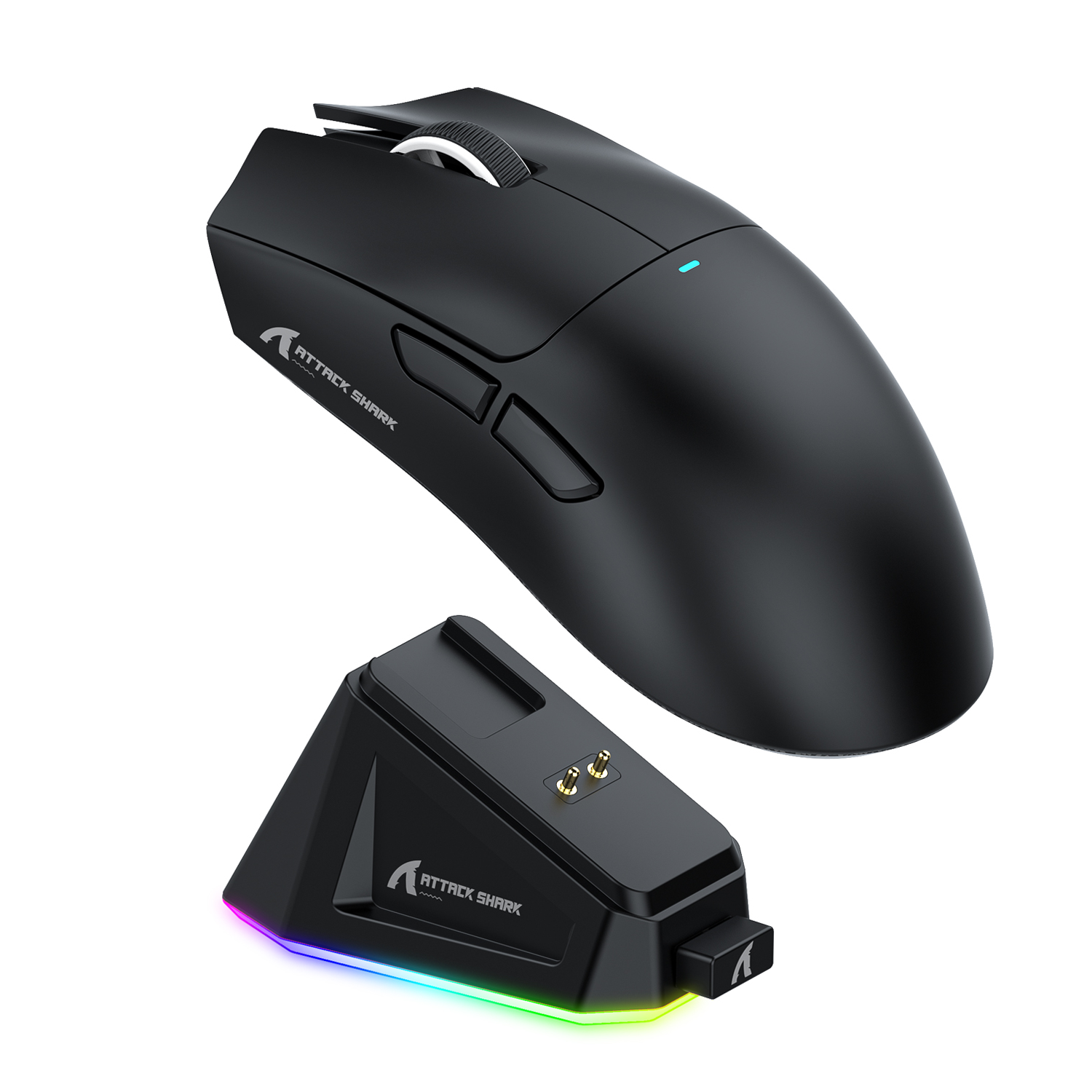ATTACK SHARK X11 wireless gaming mouse with charging dock