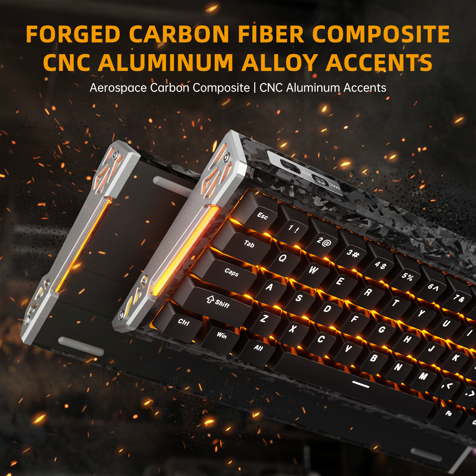 ATTACK SHARK R68 HE & R11 ULTRA Pack Gaming en Fibre de Carbone