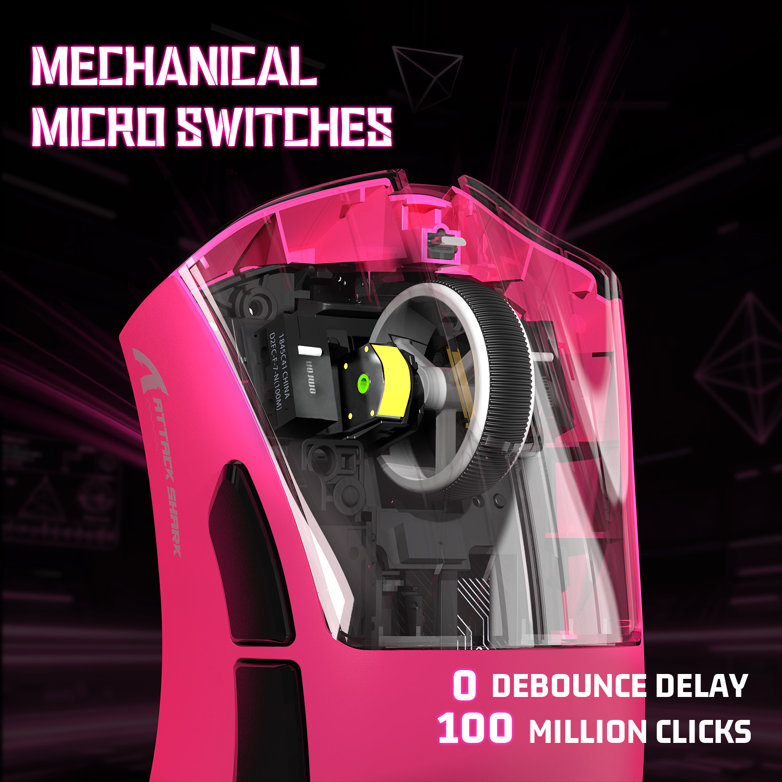 Souris de jeu ultra-légère à trois modes ATTACK SHARK V3