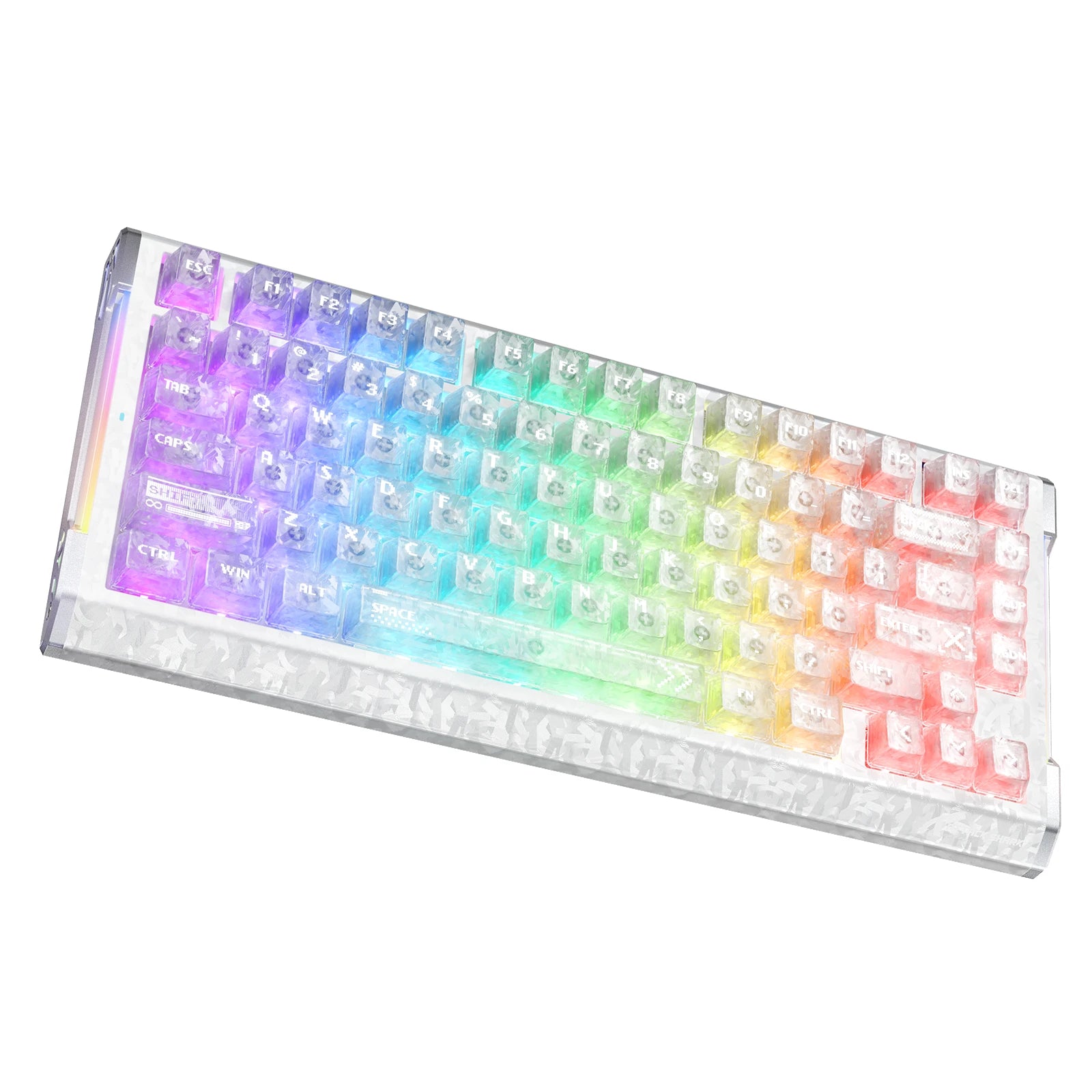 Clavier ATTACK SHARK R86 HE en fibre de carbone à déclenchement rapide et interrupteurs magnétiques