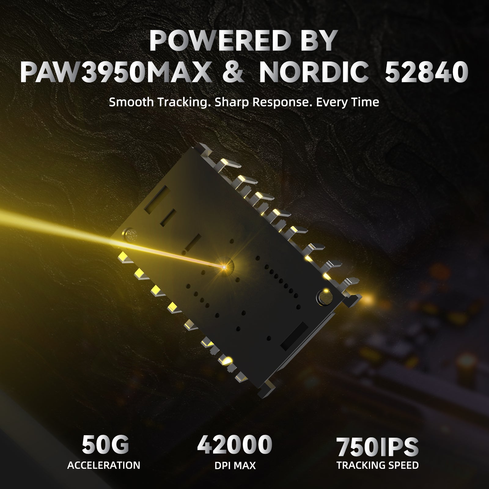 Souris de jeu sans fil 8K ATTACK SHARK R11 ULTRA en fibre de carbone PAW3950MAX