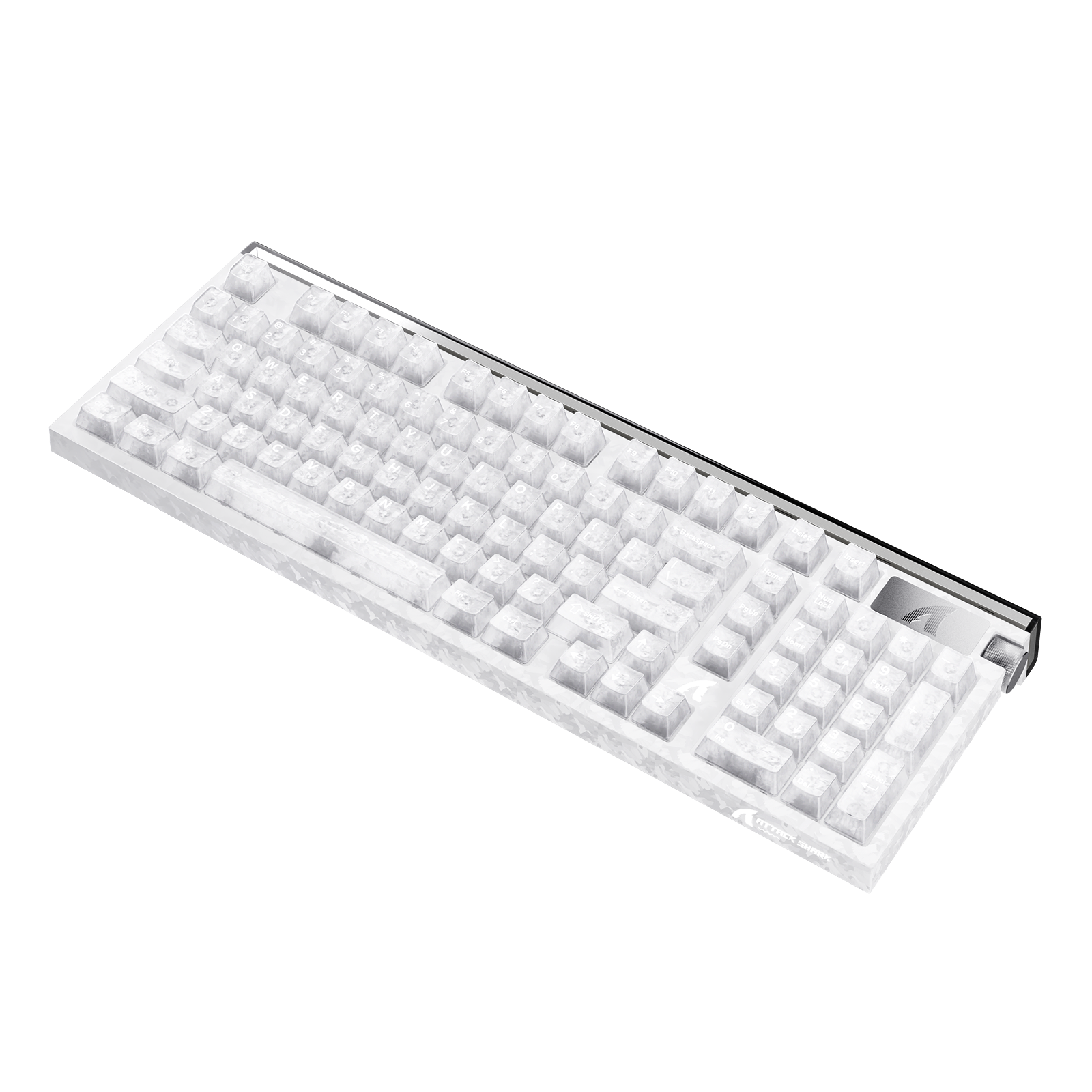 Bientôt disponible : clavier à déclenchement rapide ATTACK SHARK R98 en fibre de carbone HE avec interrupteur magnétique