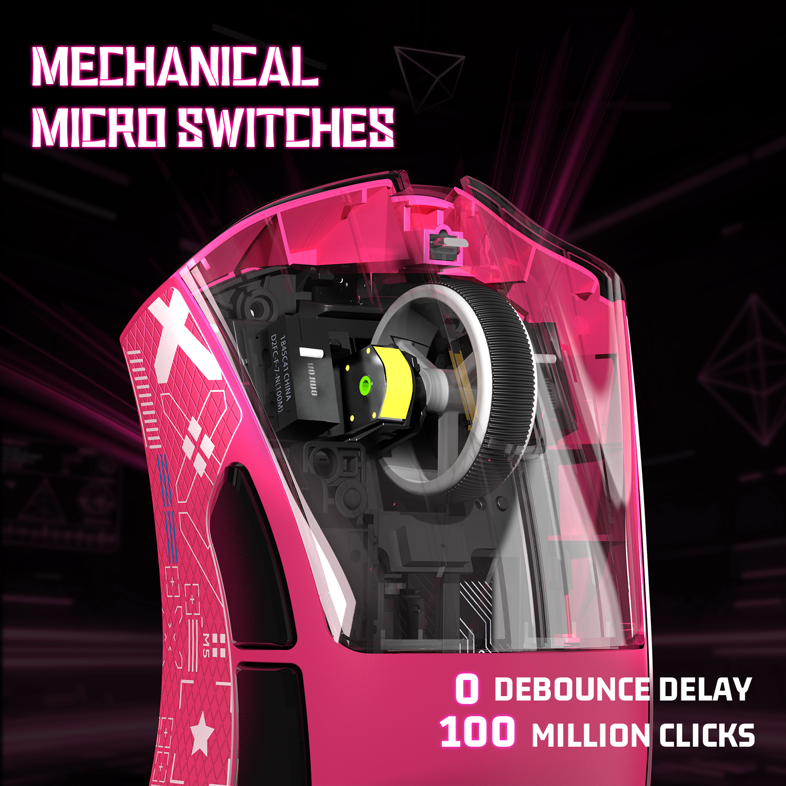 Souris de jeu ultra-légère à trois modes ATTACK SHARK V3