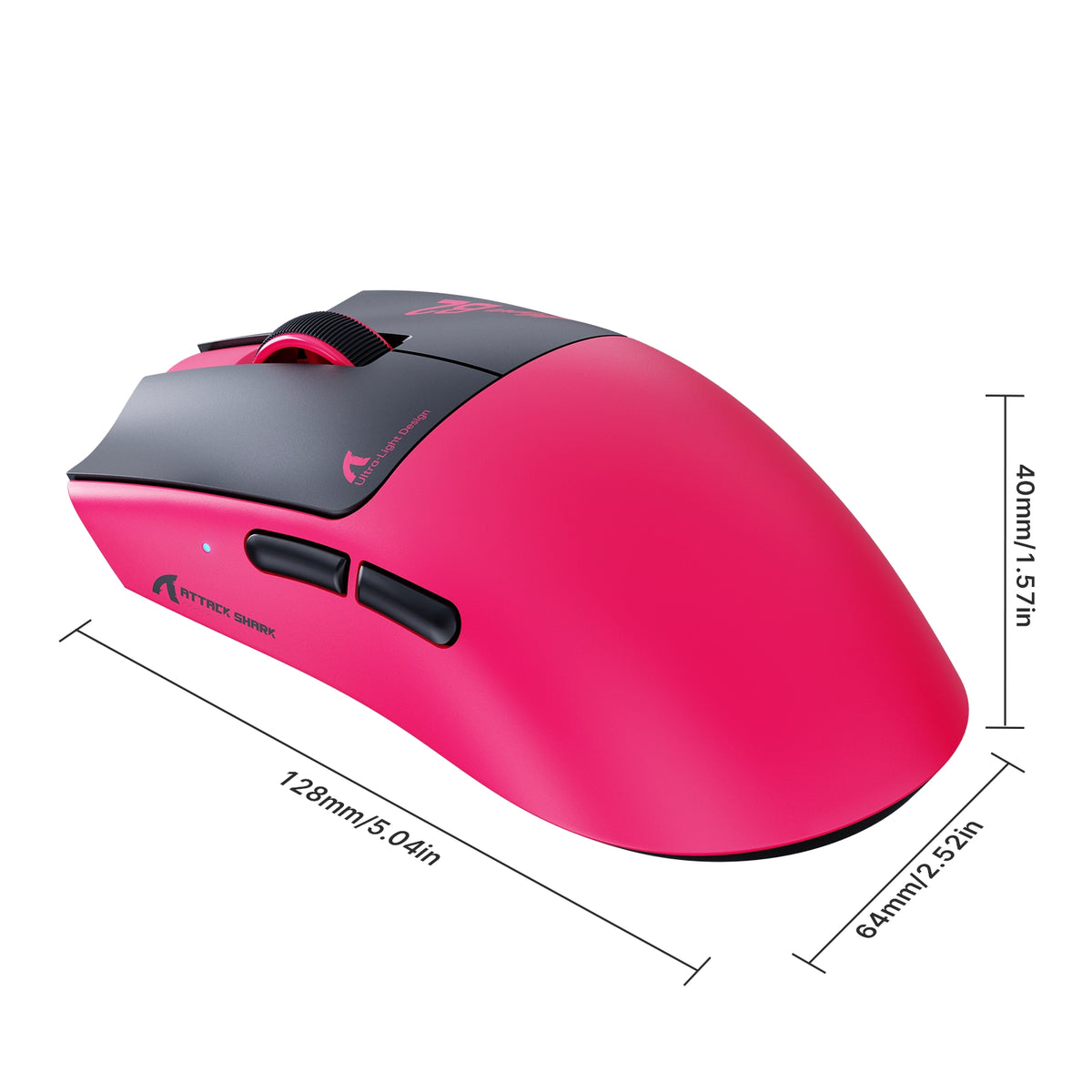 ATTACK SHARK MEGA B2 TMR Souris gaming sans fil magnétique
