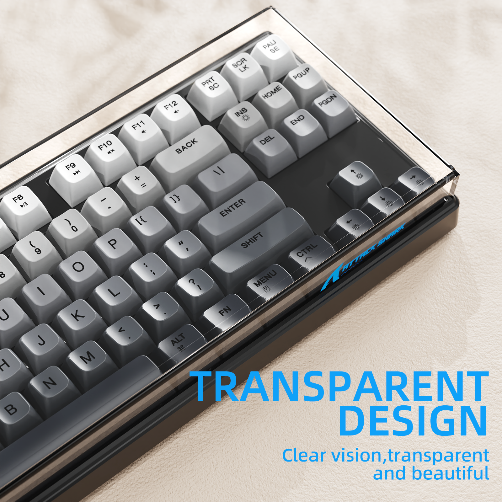 Housse anti-poussière pour clavier 87 touches ATTACK SHARK