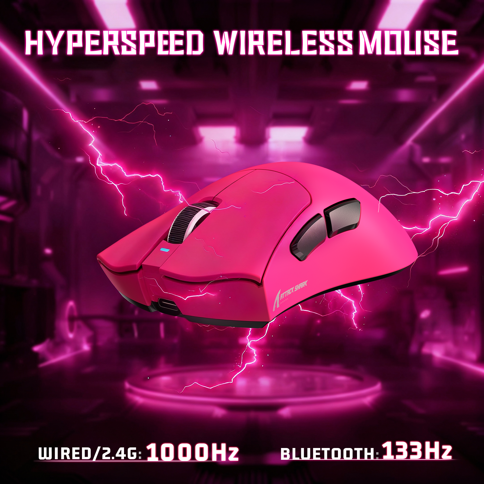 Souris de jeu ultra-légère à trois modes ATTACK SHARK V3