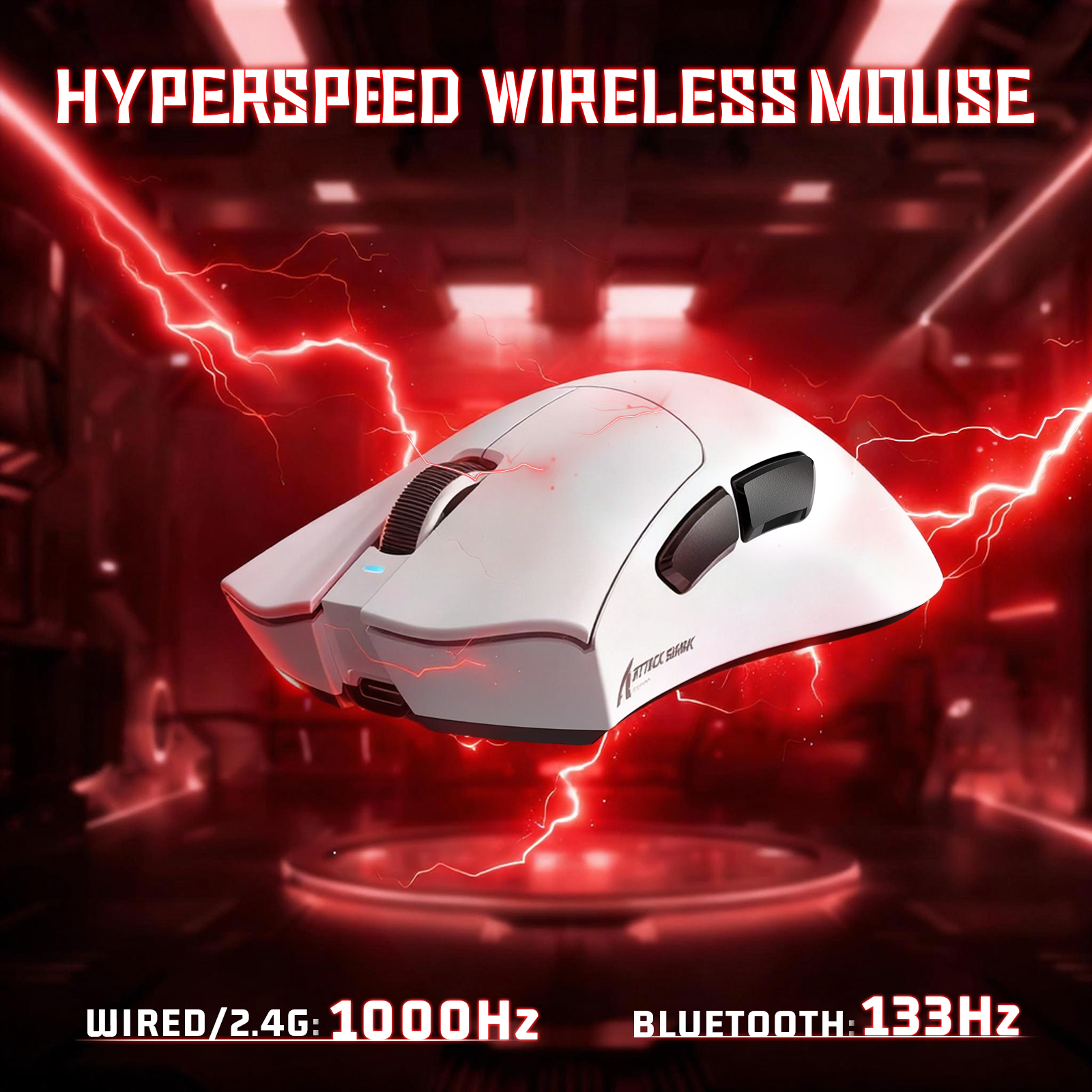 Souris de jeu ultra-légère à trois modes ATTACK SHARK V3