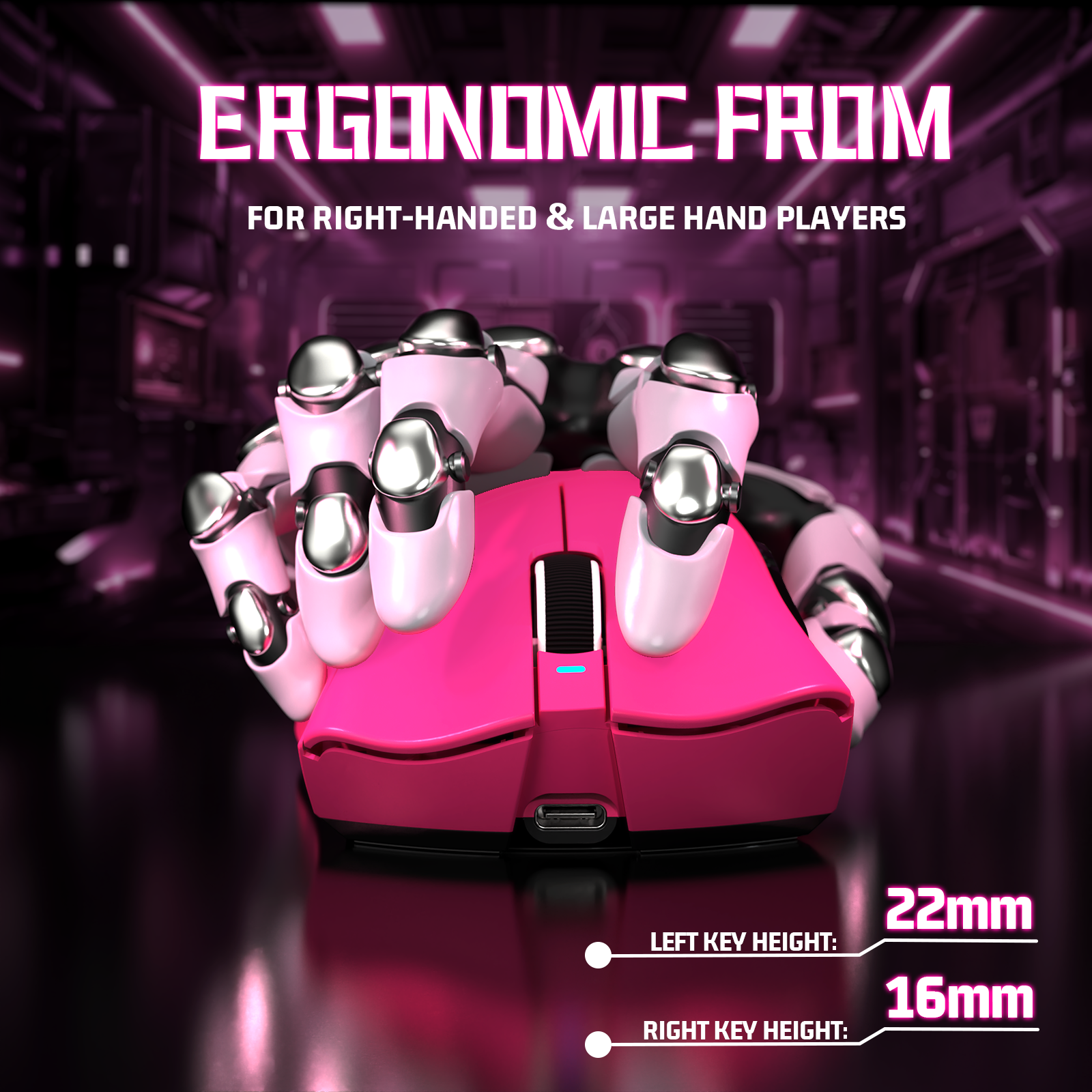 Souris de jeu ultra-légère à trois modes ATTACK SHARK V3