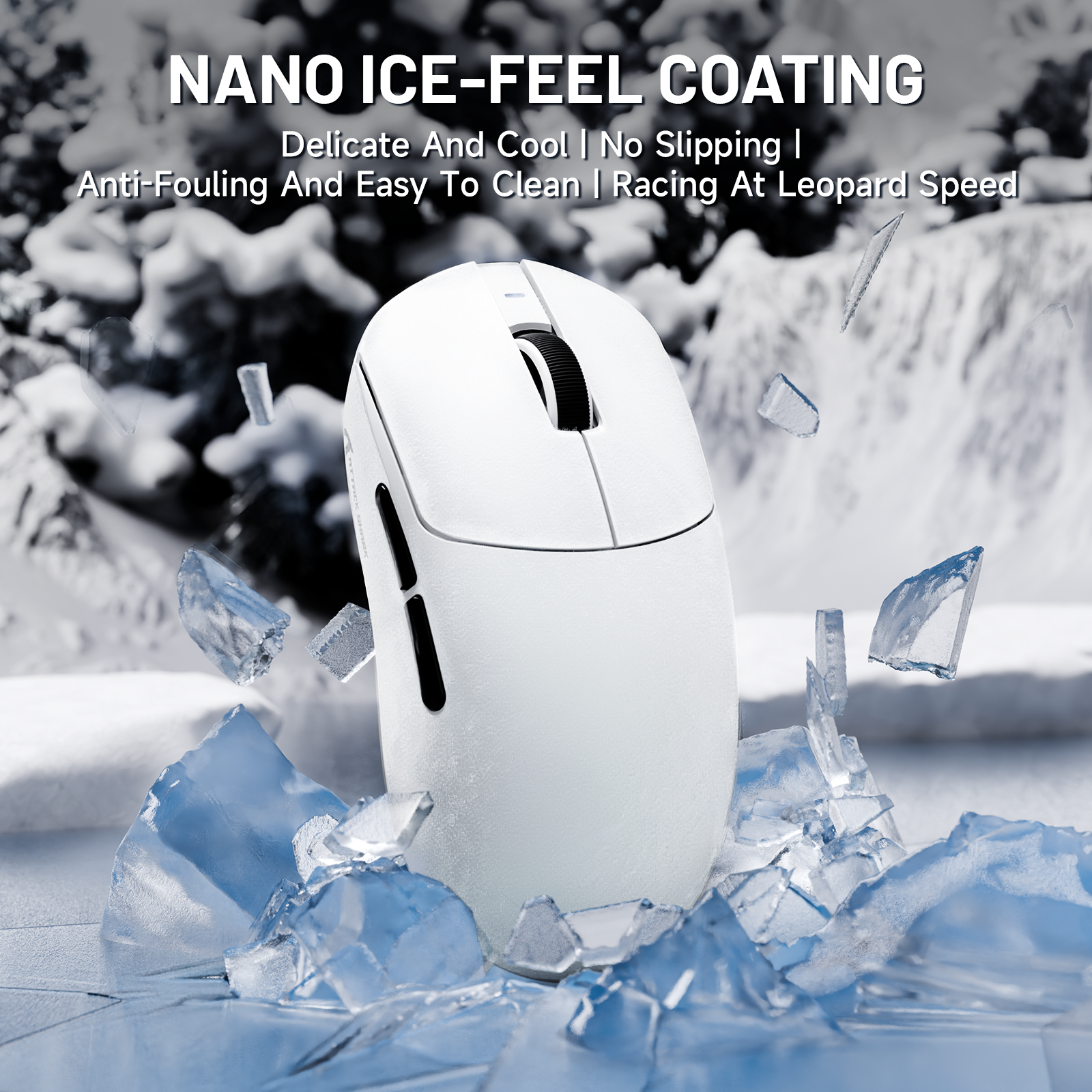 ATTACK SHARK X8 Ultra Tri-mode Wireless Gaming Mouse With C06 Ultra Cable