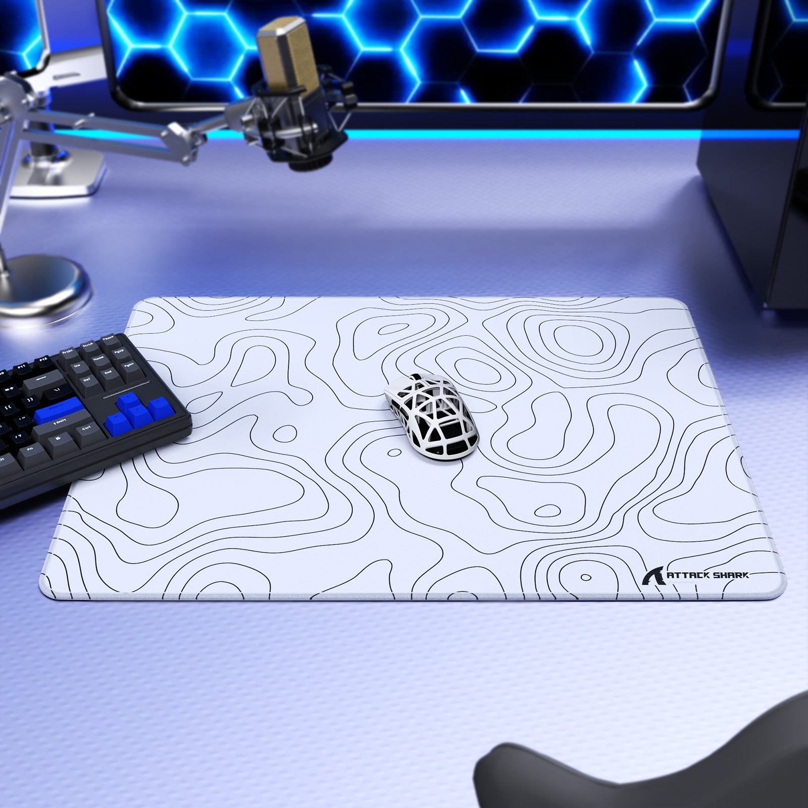 Tapis de Souris Gaming eSport ATTACK SHARK CM02SE (410x310x4 MM)