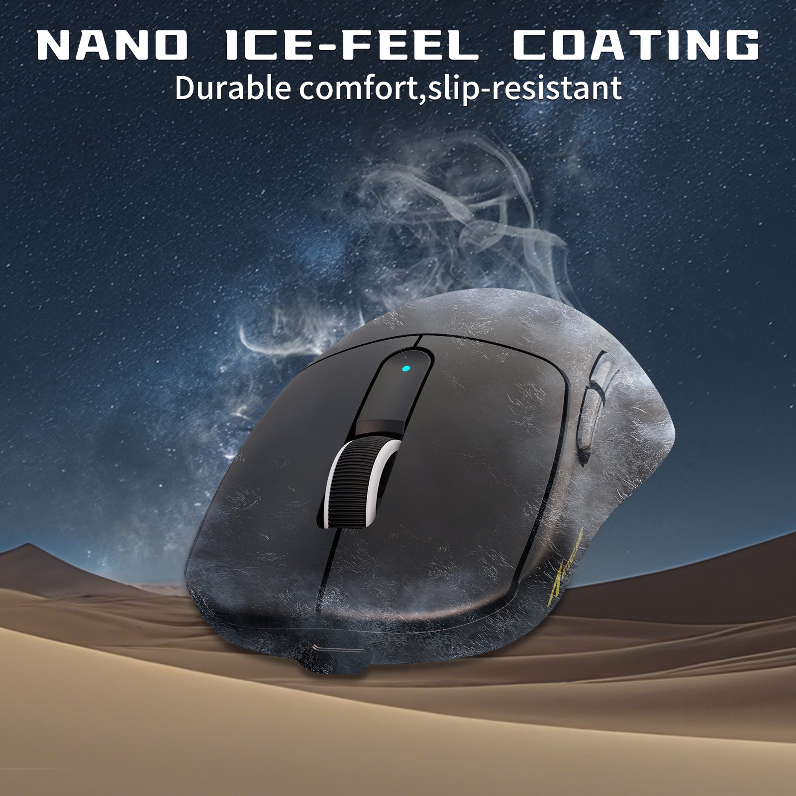 Souris de jeu sans fil ATTACK SHARK V5 8 kHz PAW3950MAX avec câble C06 Ultra