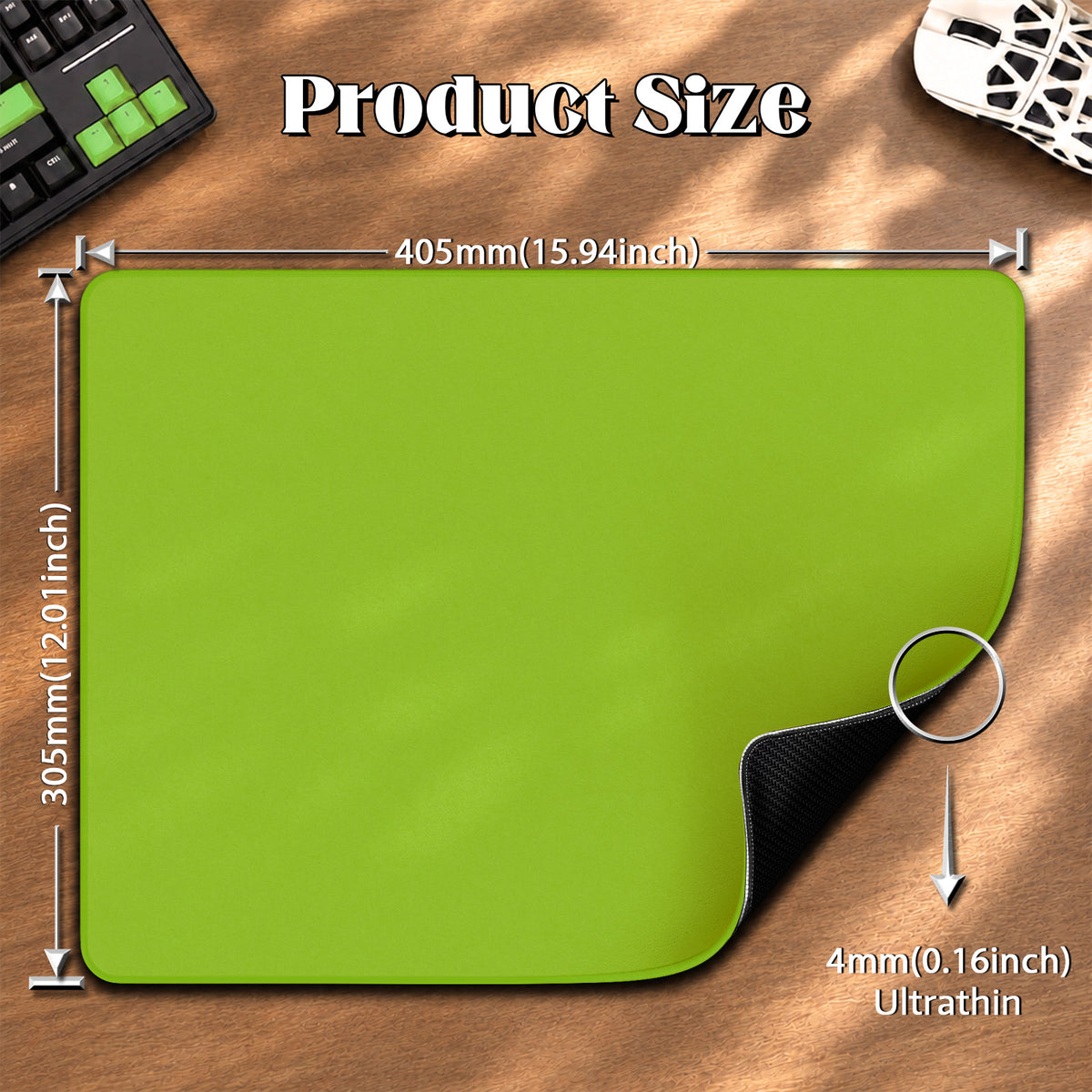 Tapis de souris gaming eSport ATTACK SHARK CM02SE (405x305x4 MM)