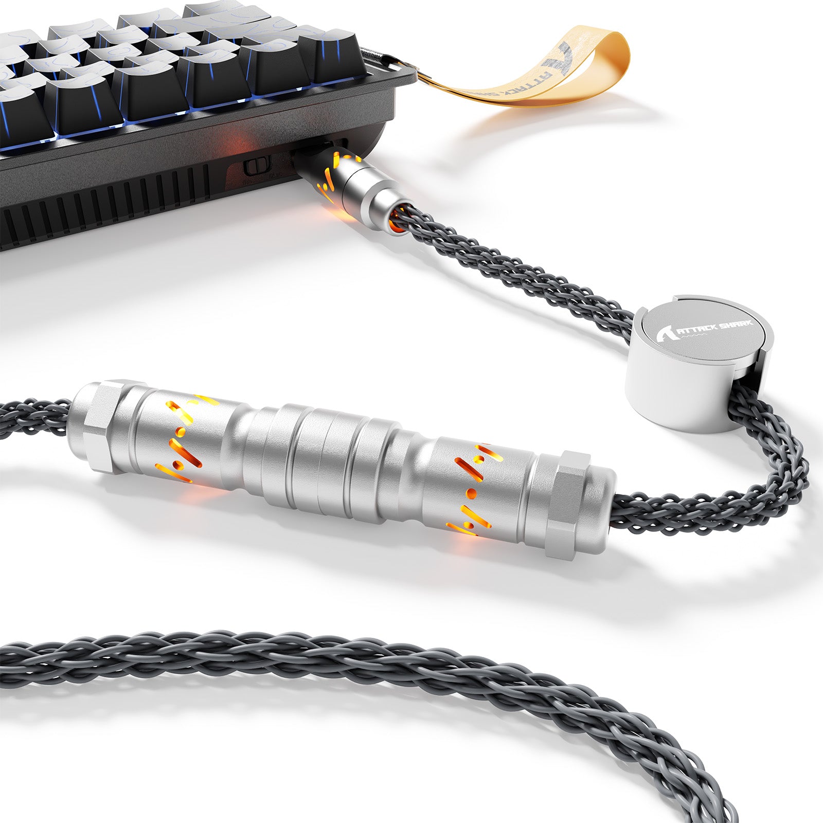 ATTACK SHARK C07 Câble aviator personnalisé pour clavier magnétique 8KHz