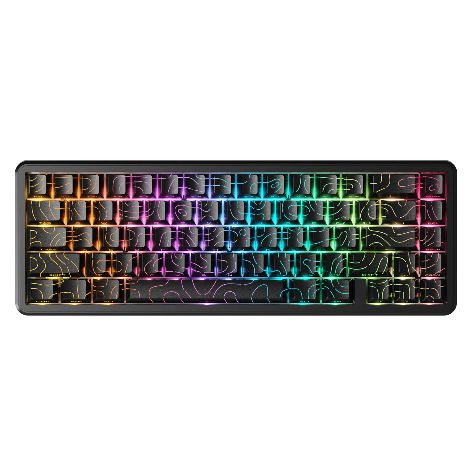 ATTACK SHARK X65 HE Clavier à déclenchement rapide avec switch magnétique