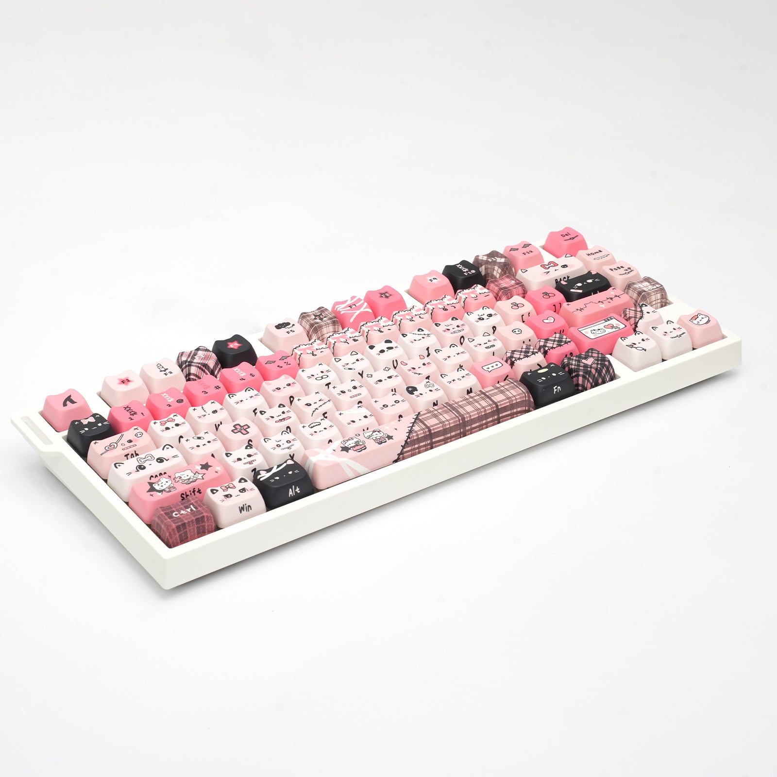 ATTACK SHARK SK05, 118/119 touches, touches en PBT, profil MOA, ANSI