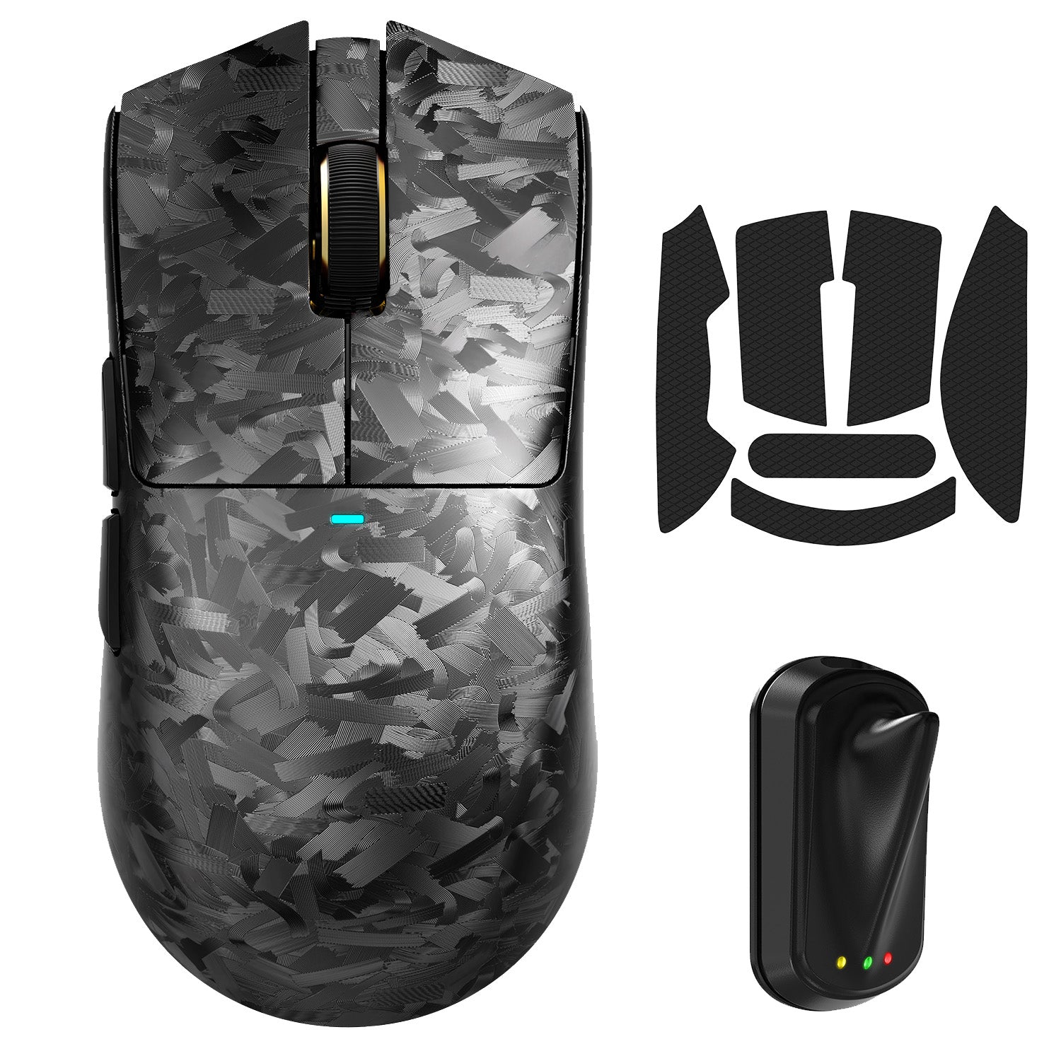 Souris de jeu sans fil ATTACK SHARK X11 ULTRA en fibre de carbone 8K PAW3950MAX