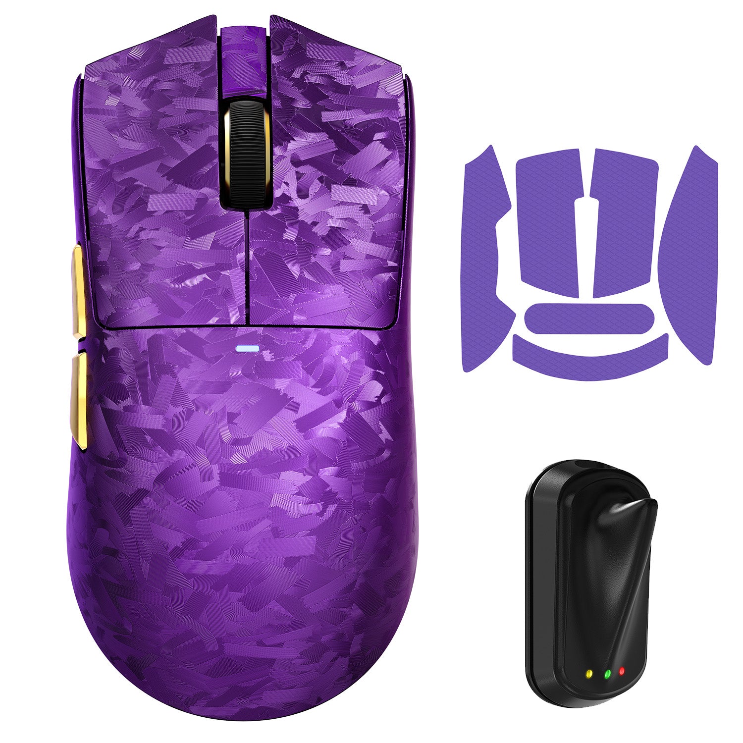 Souris de jeu sans fil ATTACK SHARK X11 ULTRA en fibre de carbone 8K PAW3950MAX