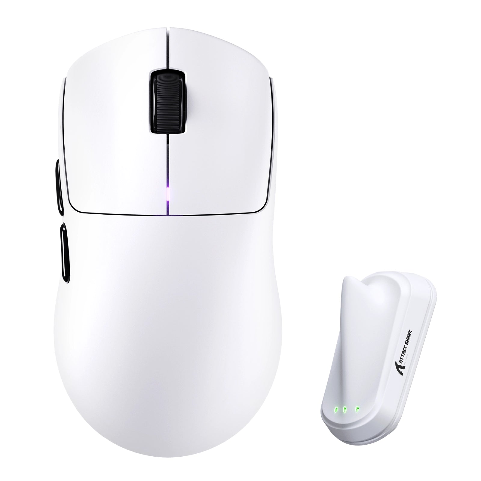 Souris gaming sans fil ATTACK SHARK F1 AIR 39 g avec PAW3955MAX