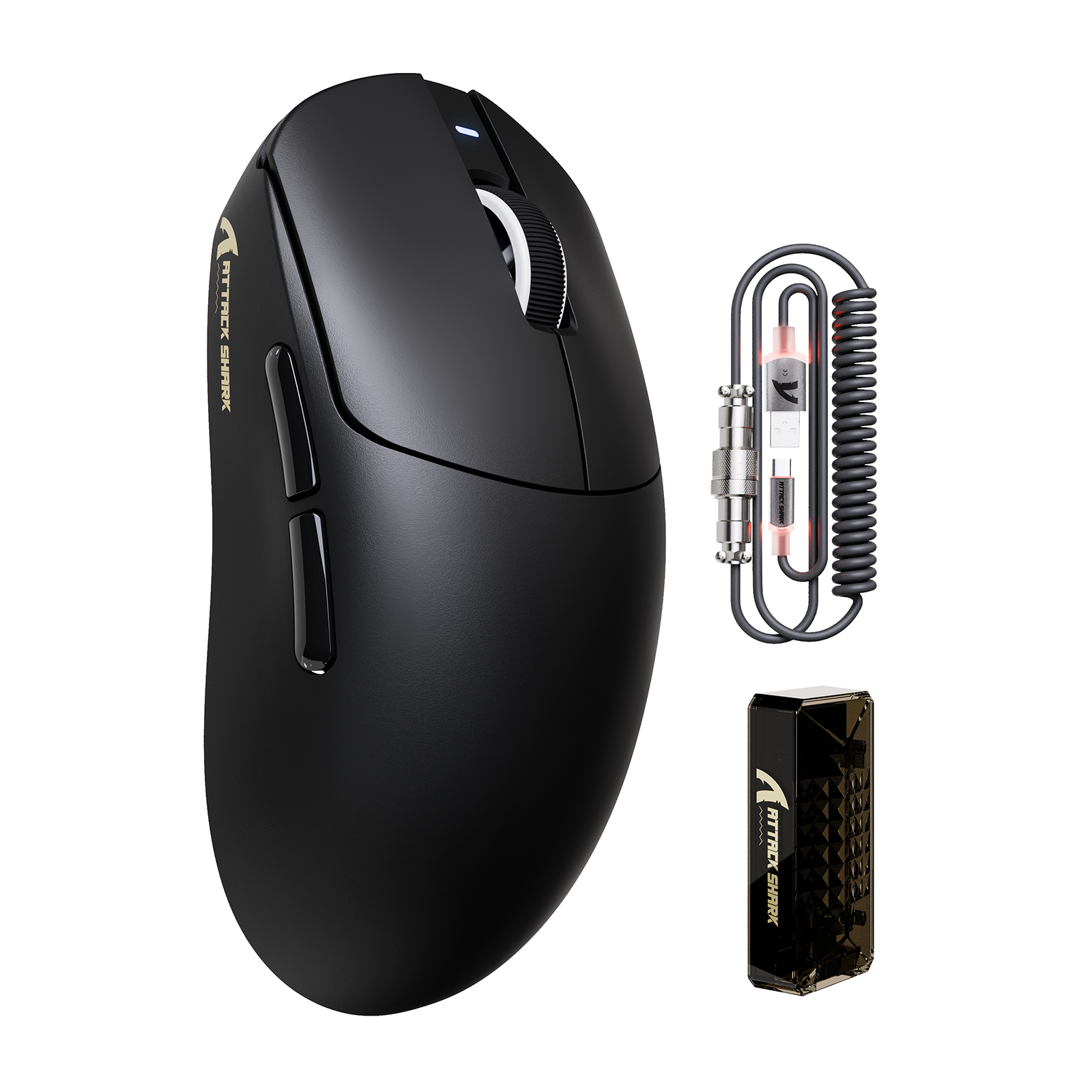SOURIS DE JEUX ULTRA-LÉGÈRE WI-FI ATTACK SHARK X8PRO & CABLE C06ULTRA