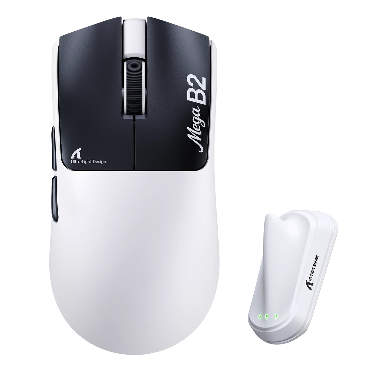 ATTACK SHARK MEGA B2 TMR Souris gaming sans fil magnétique