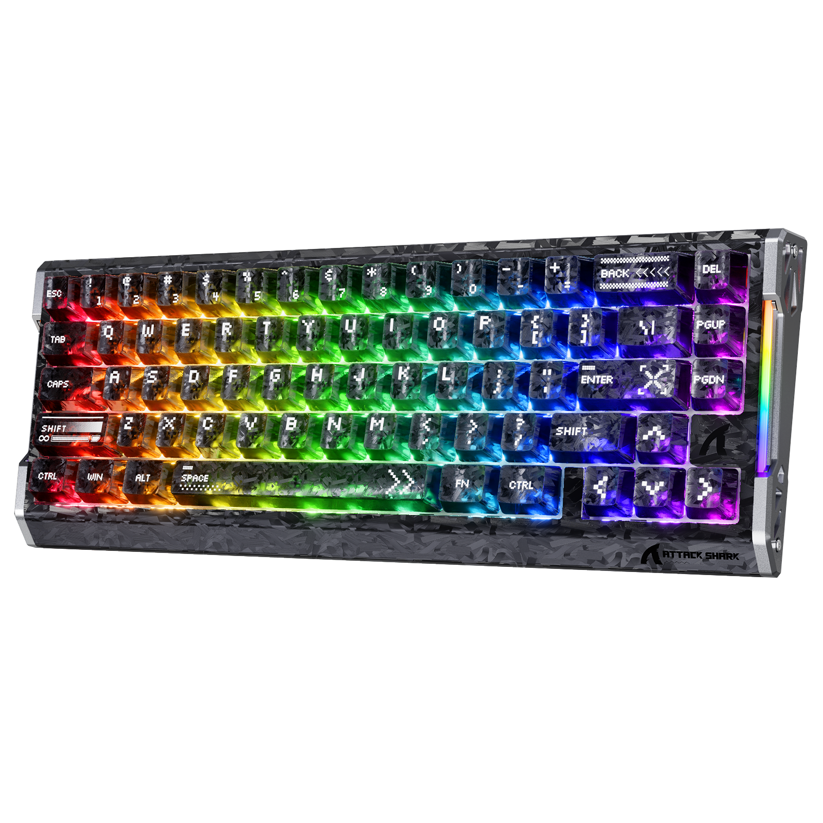 ATTACK SHARK R68 HE & R11 ULTRA Pack Gaming en Fibre de Carbone