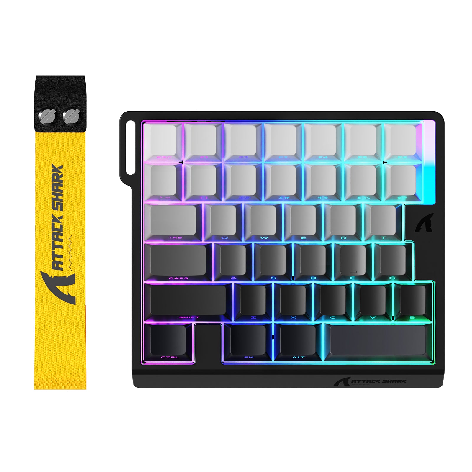 Clavier à interrupteur magnétique à une main ATTACK SHARK M36 HE