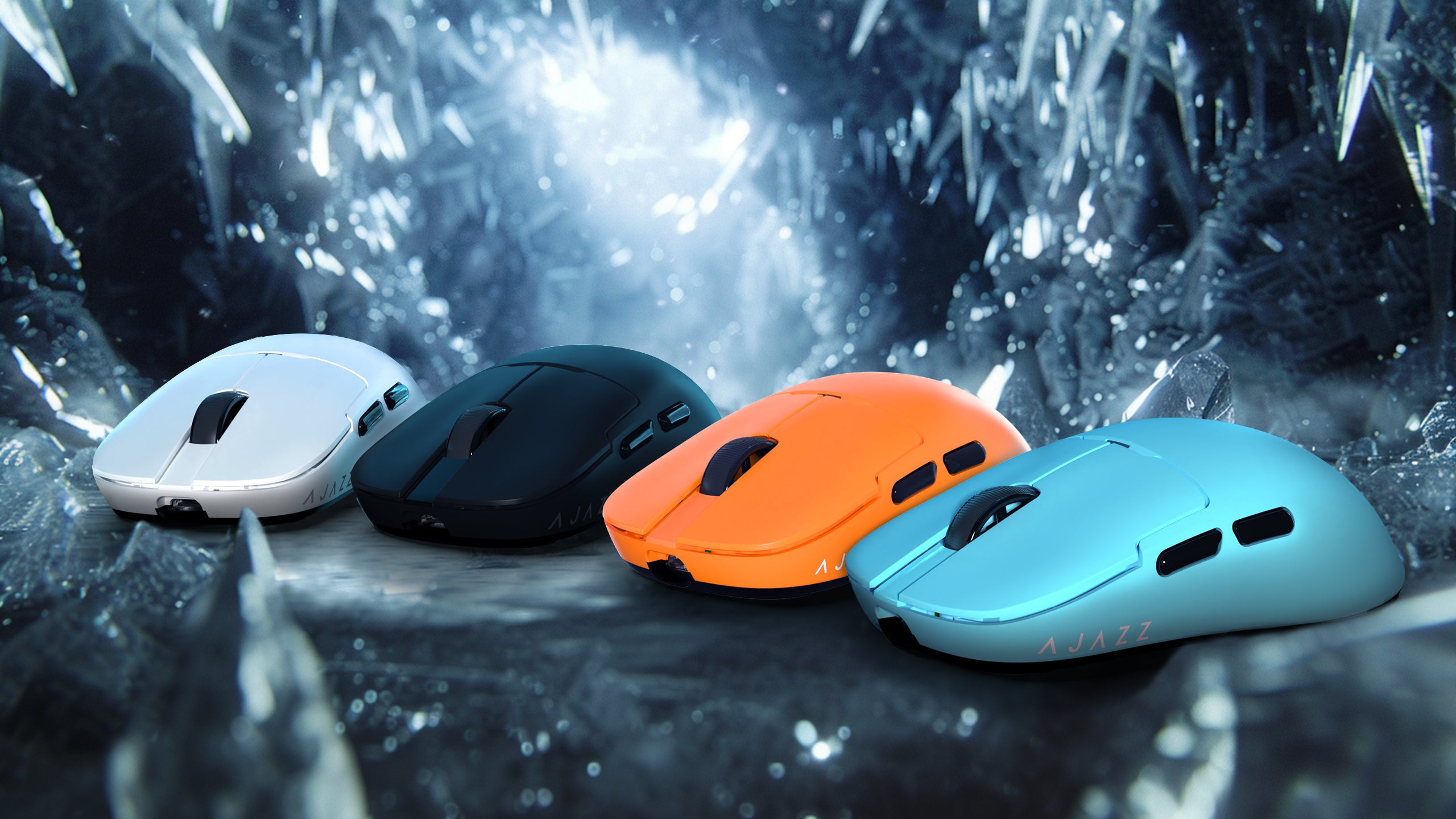Souris de jeu triple mode 8K ATTACK SHARK x AJAZZ AJ159 APEX PAW3950