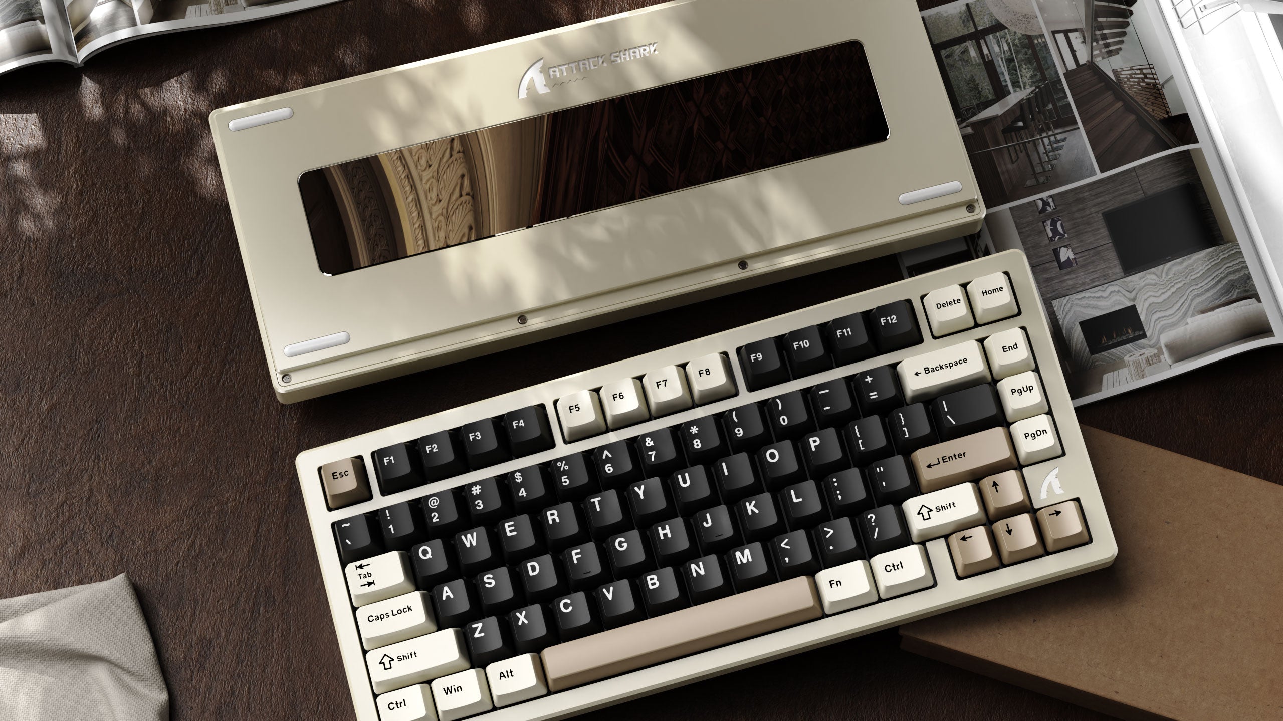 Clavier entièrement en aluminium ATTACK SHARK X75