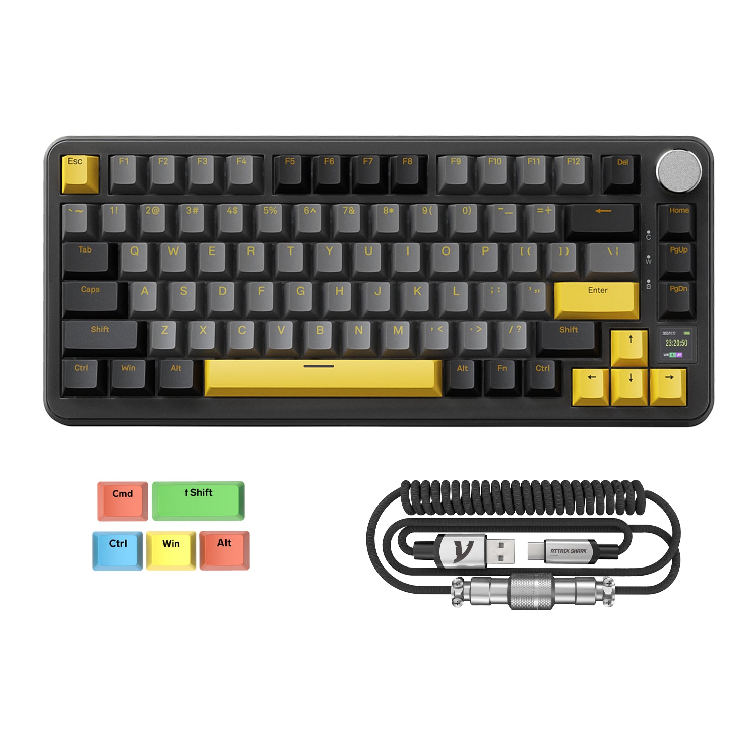 Noir étoilé (avec câble C01PRO) / Interrupteur Blueberry (linéaire)