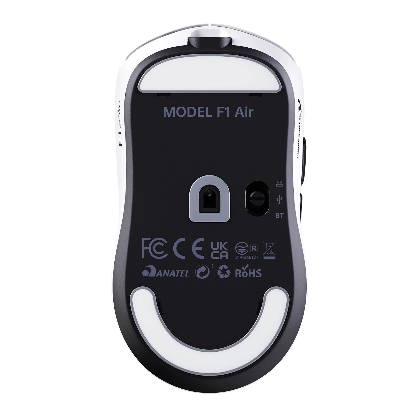 Souris gaming sans fil ATTACK SHARK F1 AIR 39 g avec PAW3955MAX