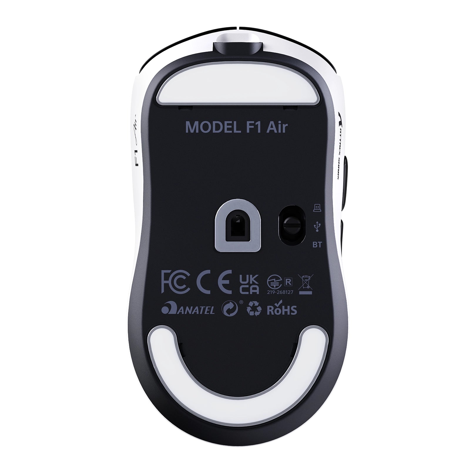 Souris gaming sans fil ATTACK SHARK F1 AIR 39 g avec PAW3955MAX