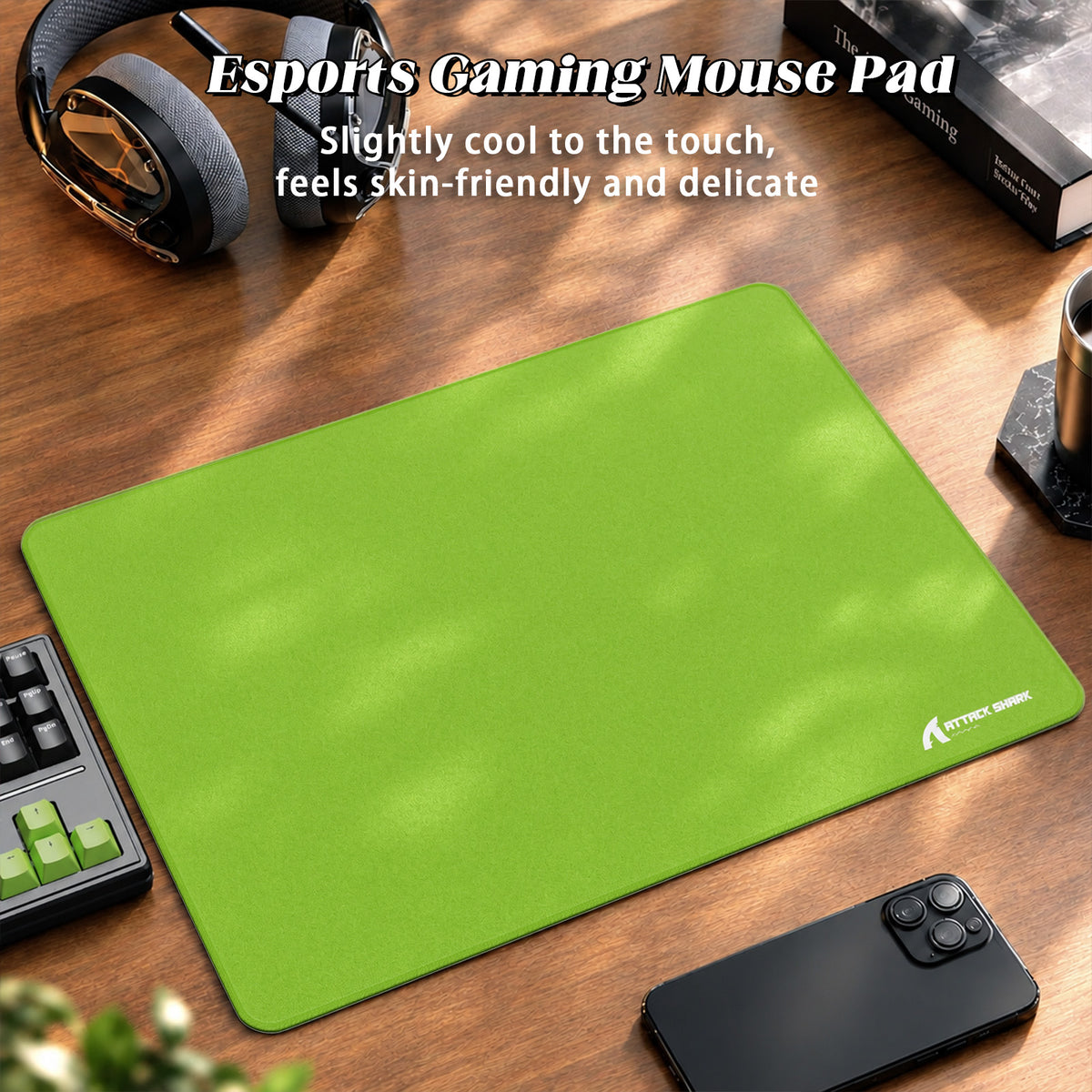 Tapis de souris gaming eSport ATTACK SHARK CM02SE (405x305x4 MM)