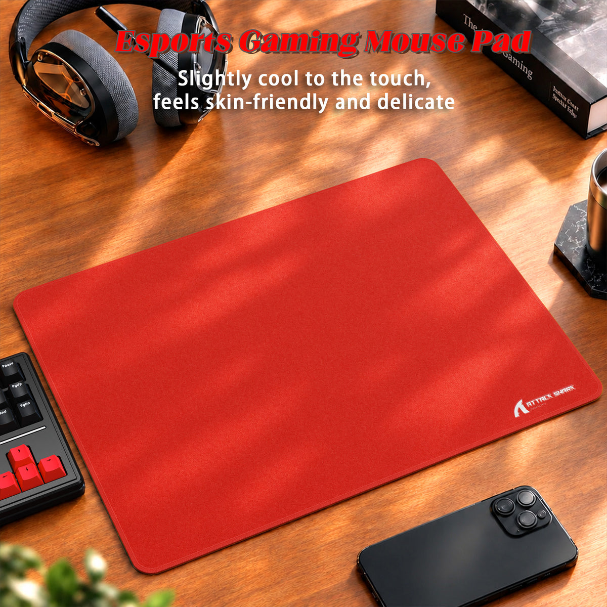 Tapis de souris gaming eSport ATTACK SHARK CM02SE (405x305x4 MM)