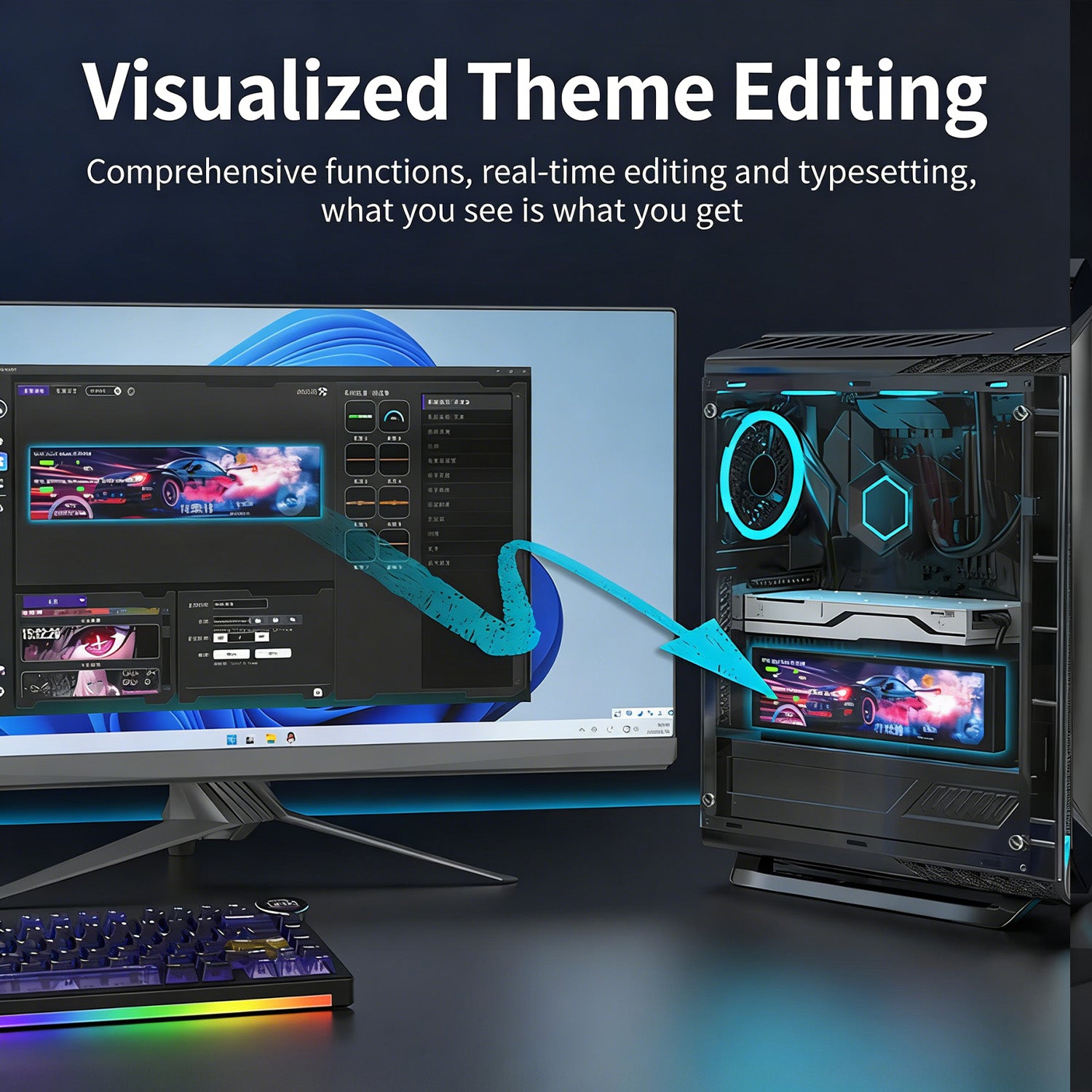 Moniteur LCD IPS ATTACK SHARK x AJAZZ de 9,2 pouces