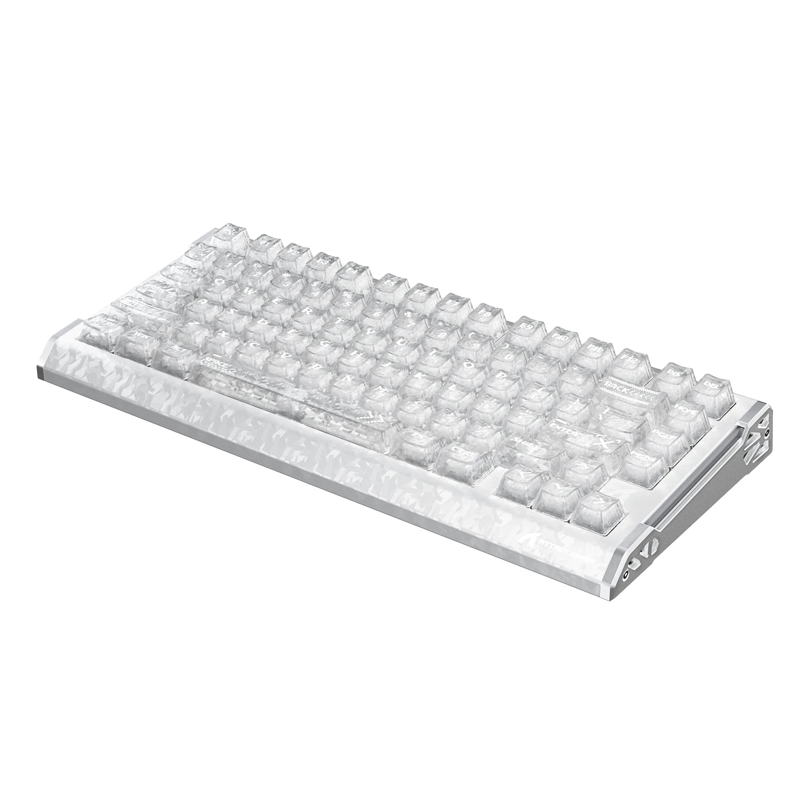 Clavier ATTACK SHARK R86 HE en fibre de carbone à déclenchement rapide et interrupteurs magnétiques