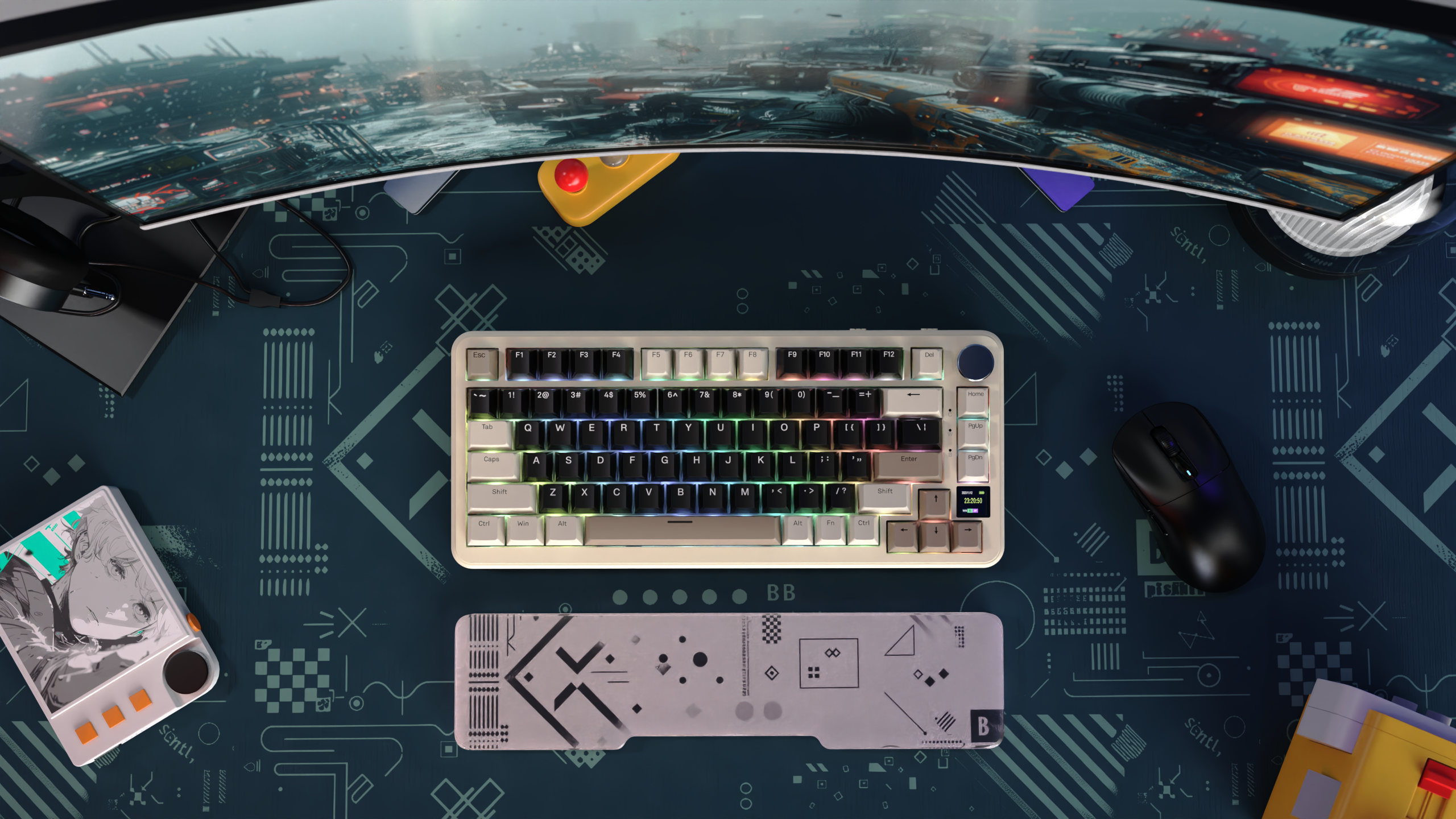 Clavier mécanique à joint tri-mode ATTACK SHARK X85PRO