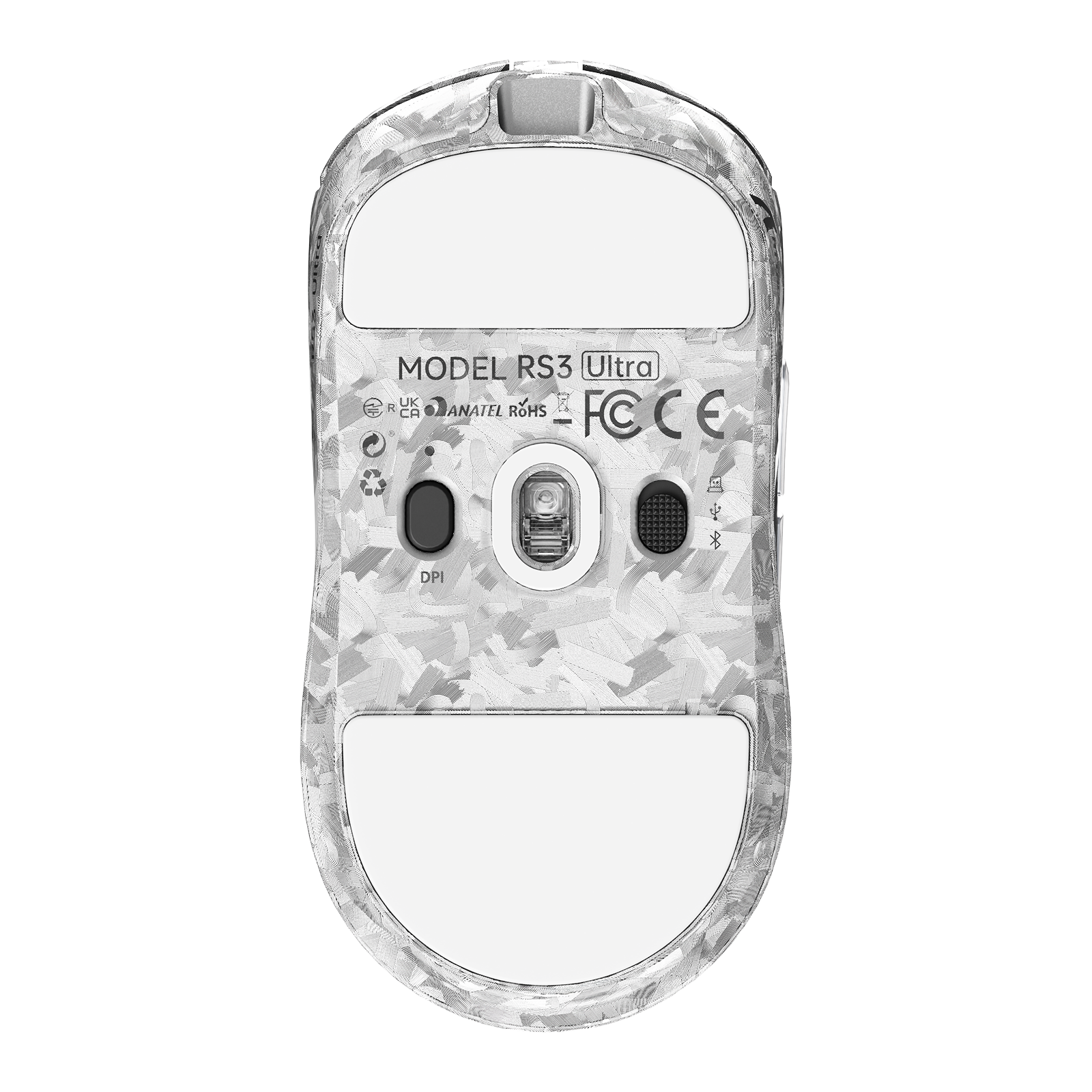 Précommande : Souris de jeu sans fil ATTACK SHARK RS3 ULTRA en fibre de carbone PAW3955MAX