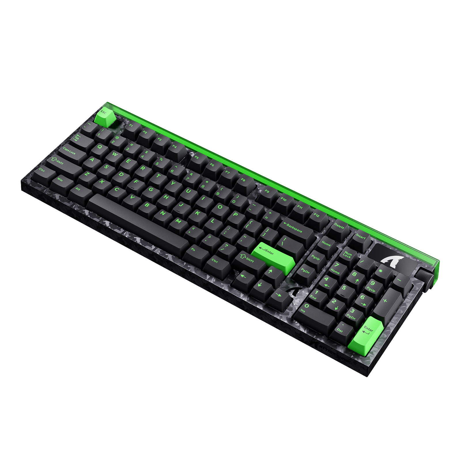 Bientôt disponible : clavier à déclenchement rapide ATTACK SHARK R98 en fibre de carbone HE avec interrupteur magnétique