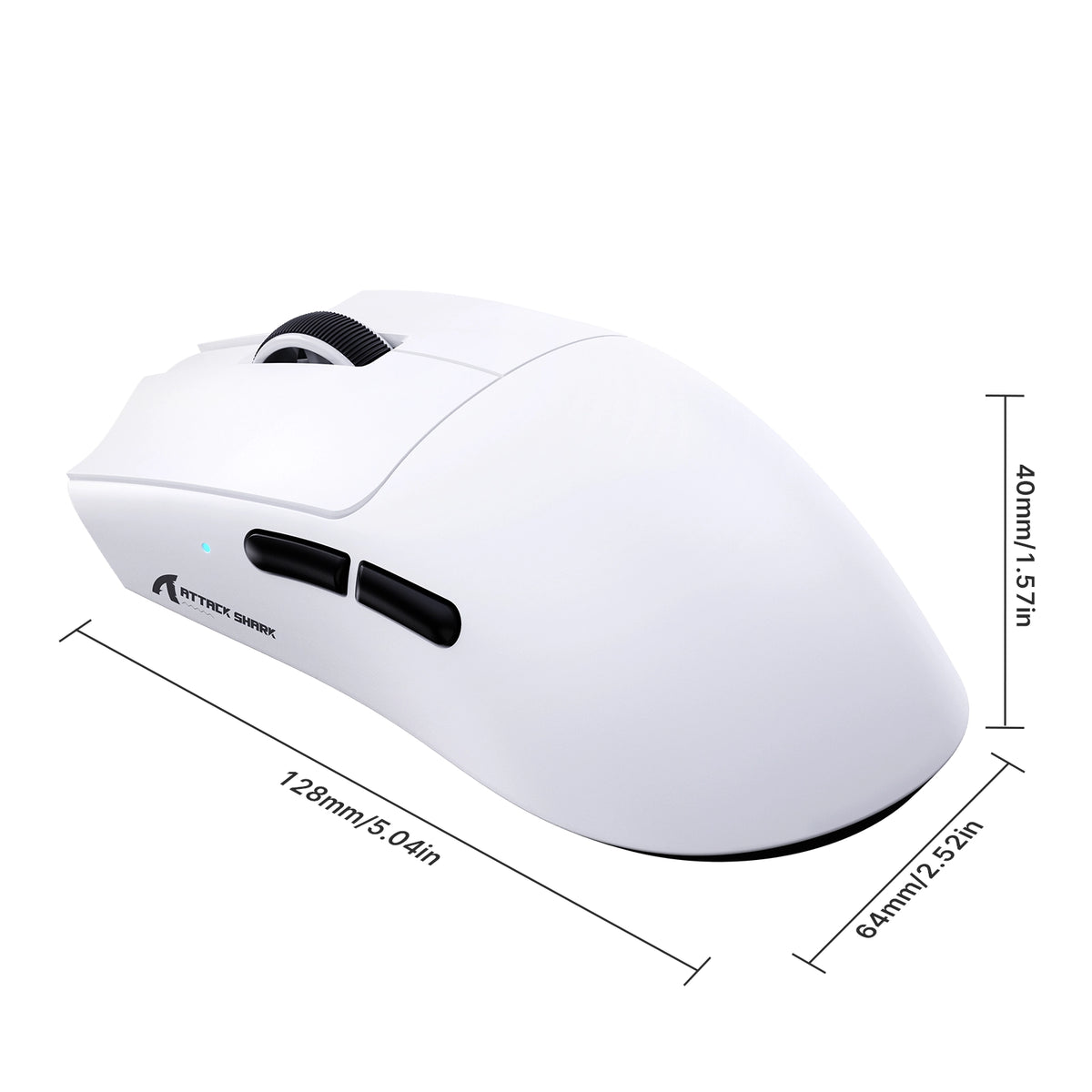 ATTACK SHARK MEGA B2 TMR Souris gaming sans fil magnétique