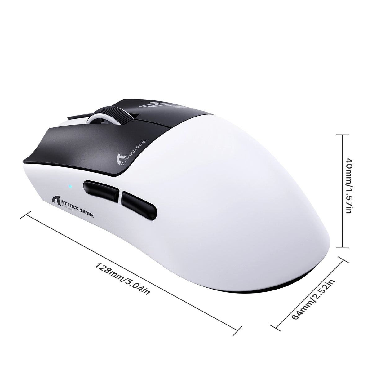 ATTACK SHARK MEGA B2 TMR Souris gaming sans fil magnétique