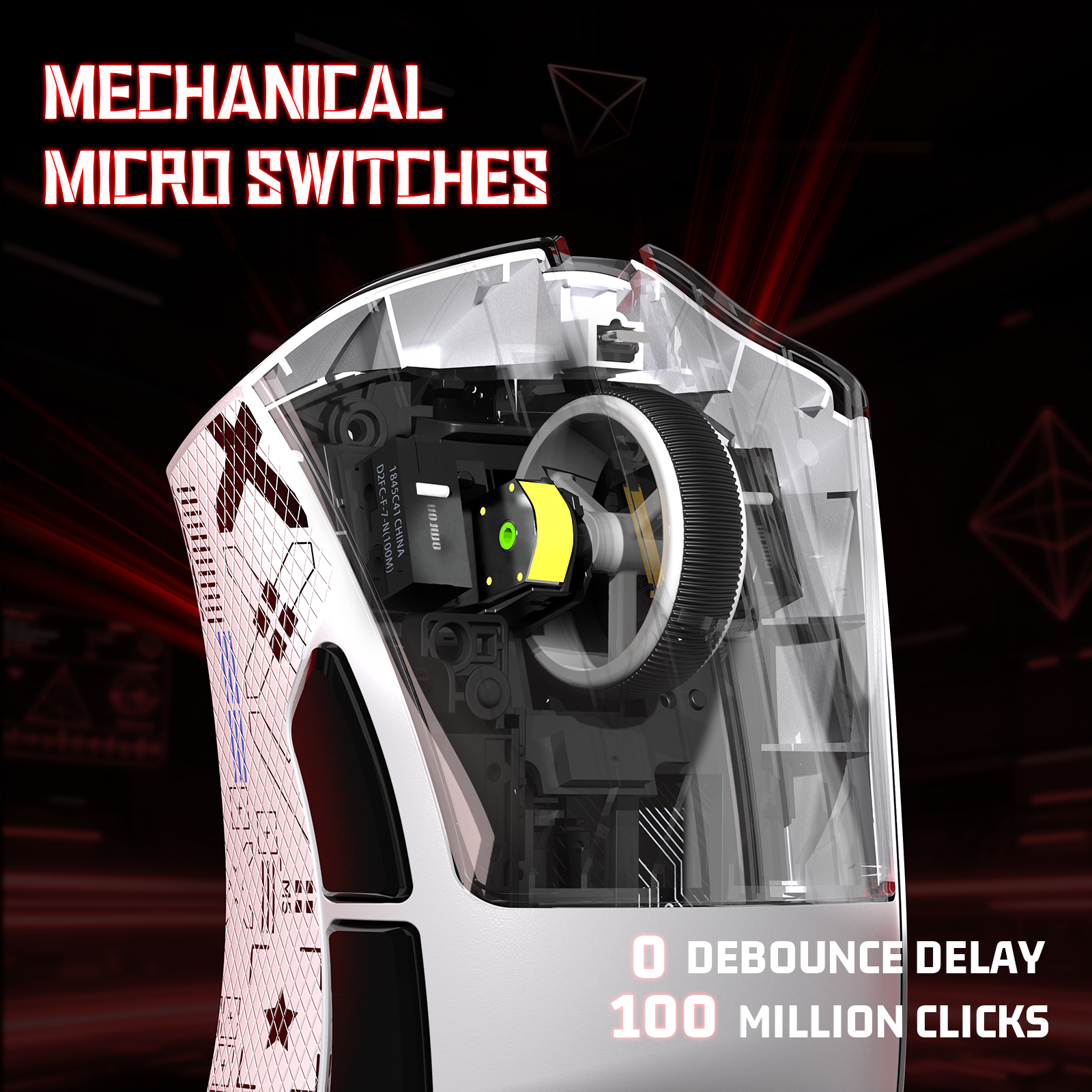 Souris de jeu ultra-légère à trois modes ATTACK SHARK V3