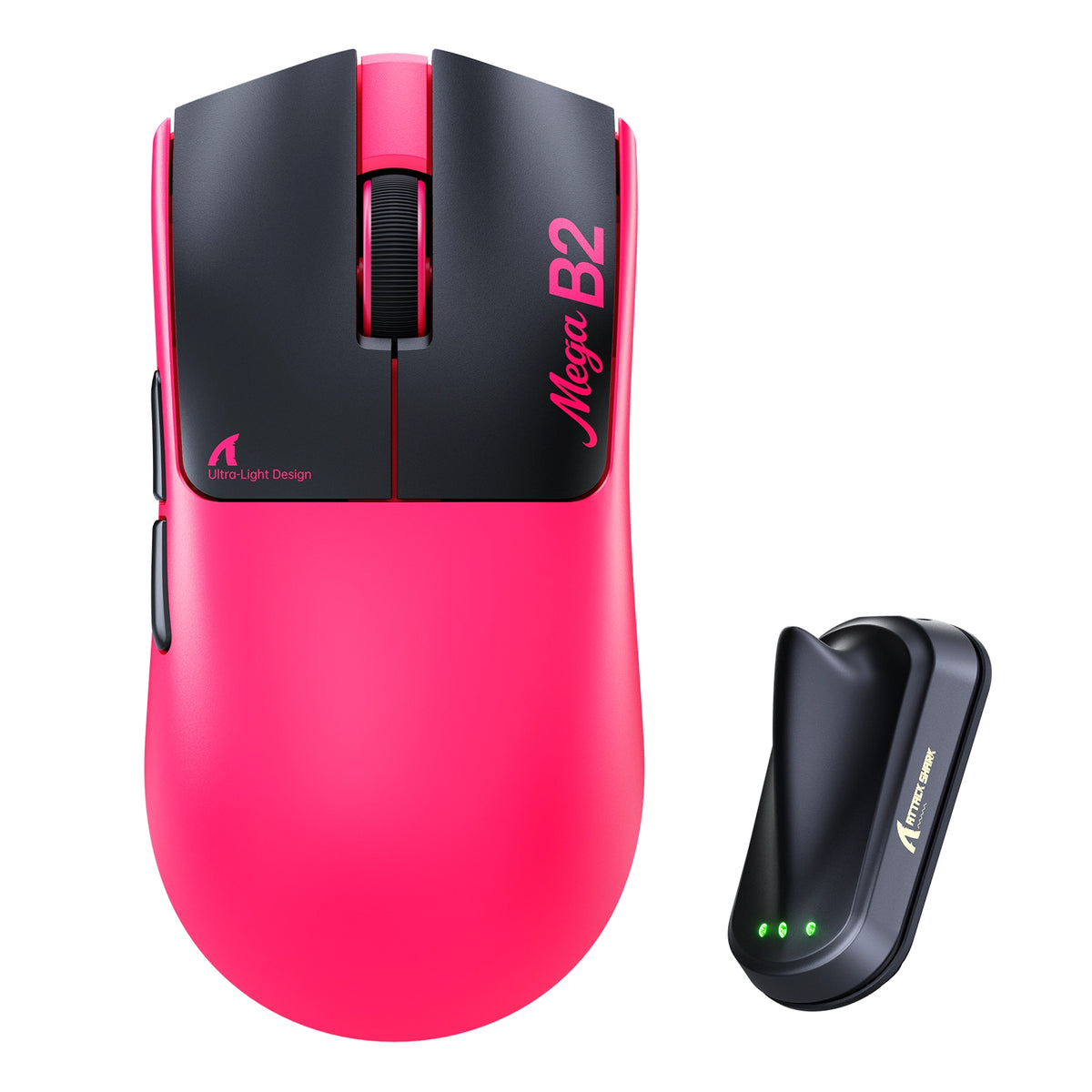 ATTACK SHARK MEGA B2 TMR Souris gaming sans fil magnétique
