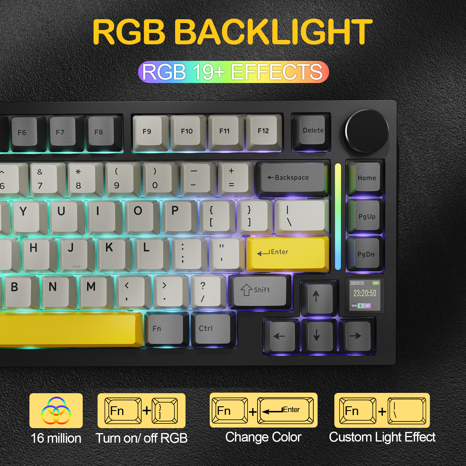 Clavier mécanique à joint tri-mode ATTACK SHARK X820Ultra