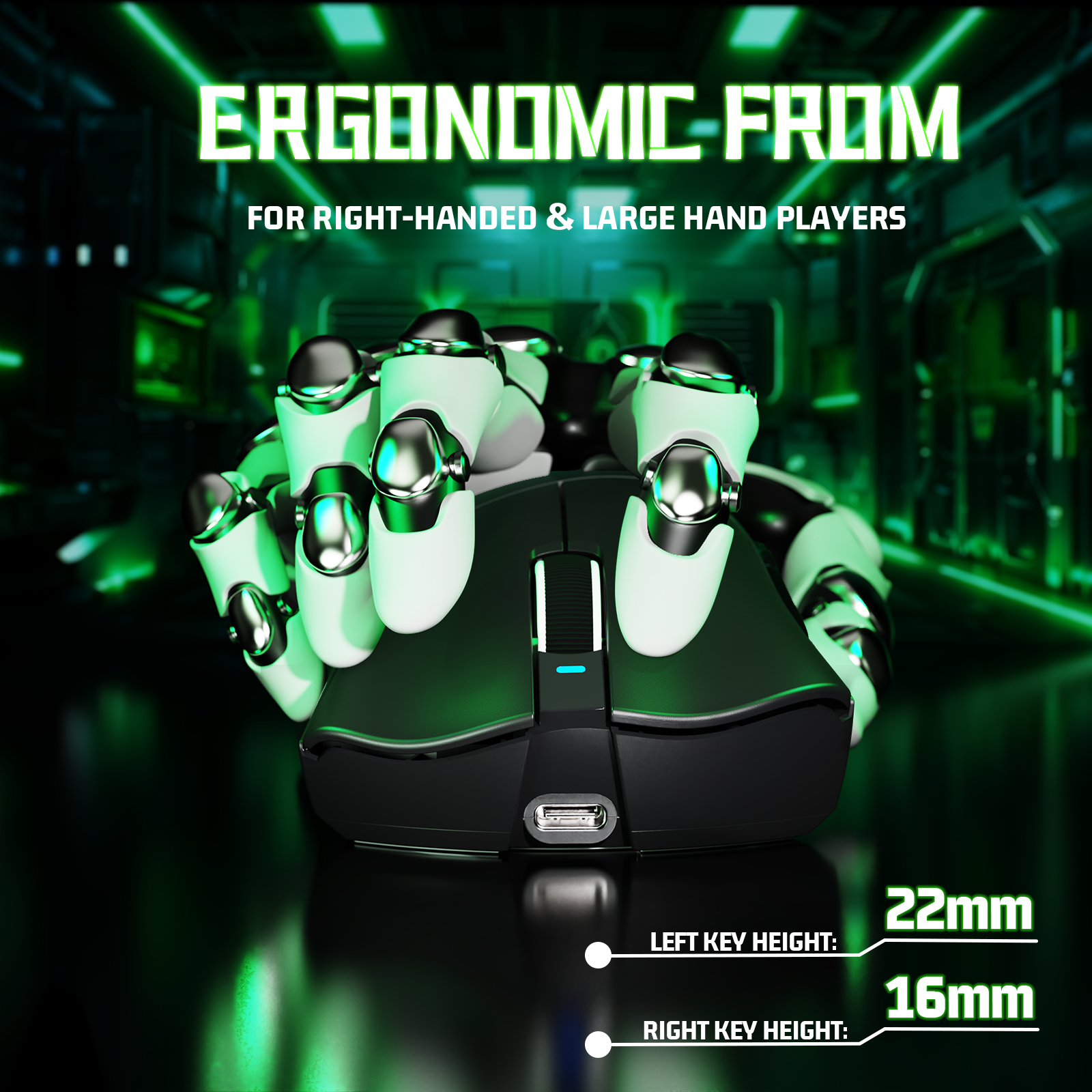 Souris de jeu ultra-légère à trois modes ATTACK SHARK V3