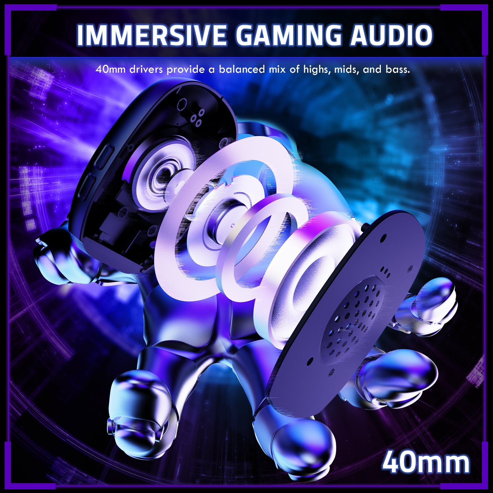 Casque gaming sans fil ATTACK SHARK L80PRO